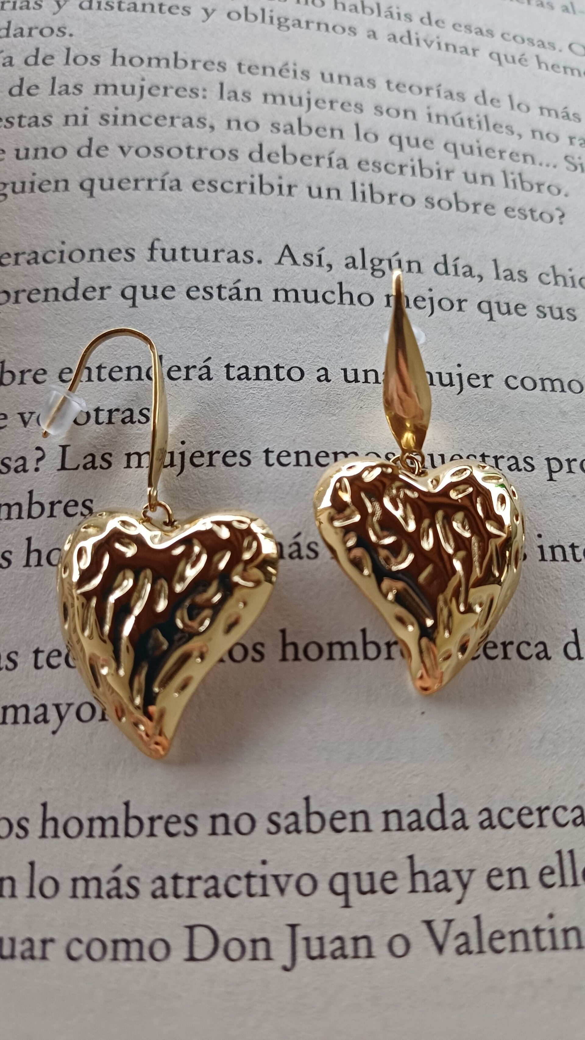 Pendientes Corazón Fundido - 3