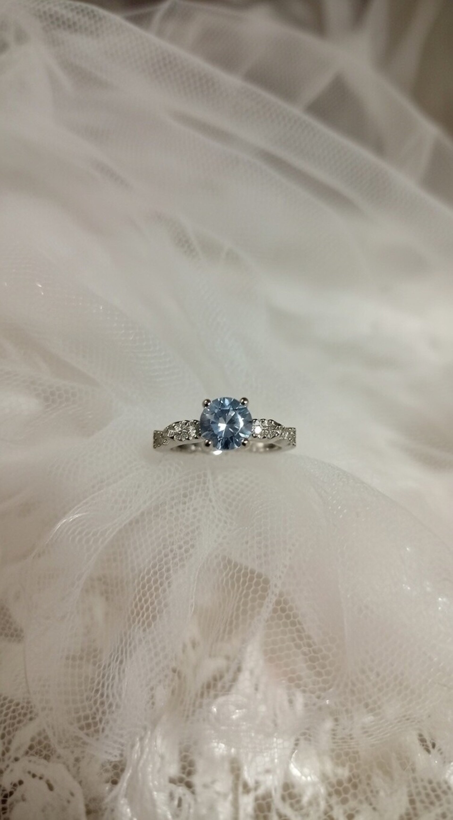 Solitario YES de Acero Quirúrgico con Circonita Brillante - 4