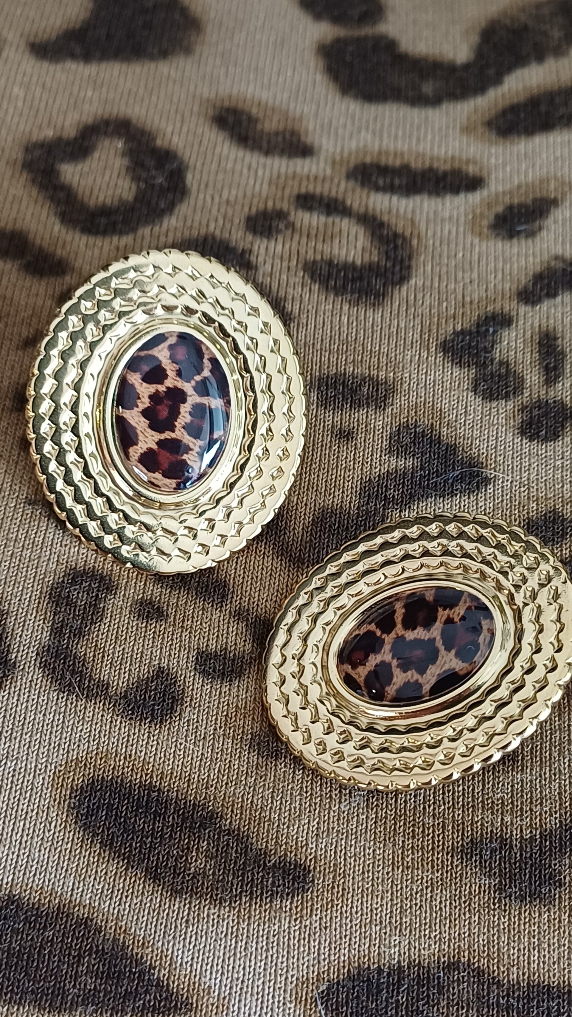 Pendientes Fiera Dorada - 3