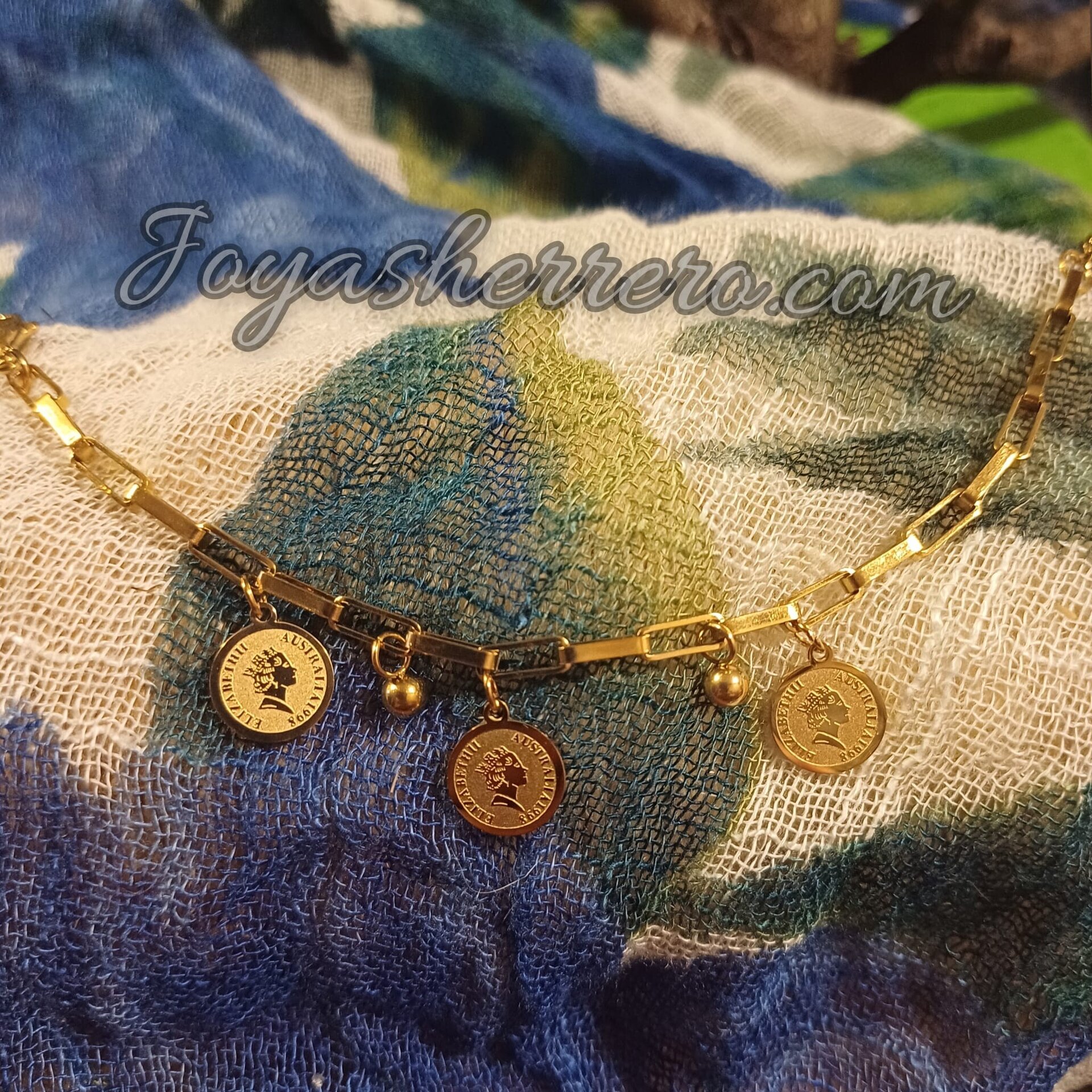 Pulsera Monedas Isabelinas Gold - 4