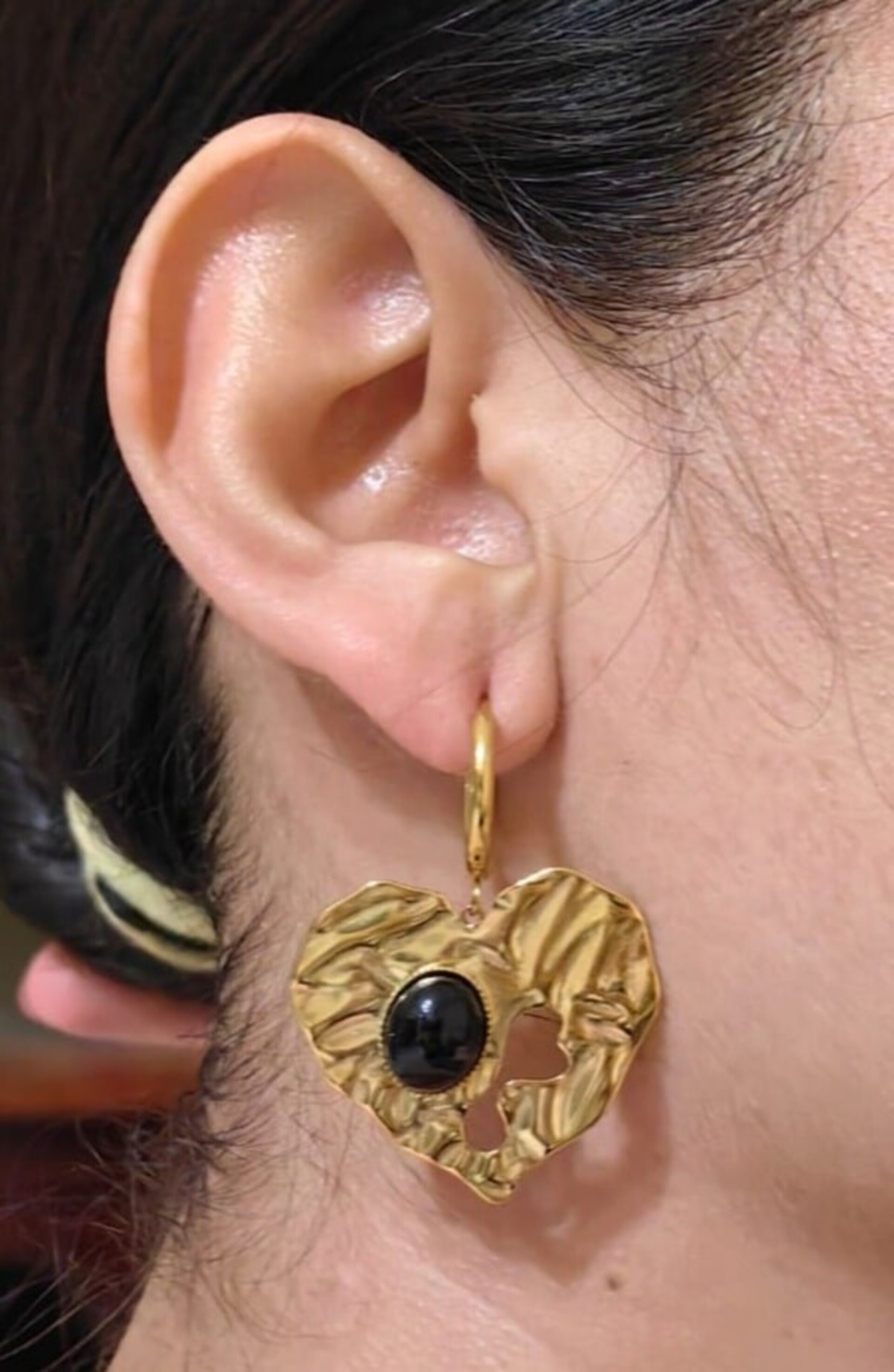 Pendientes Steel Heart - 4