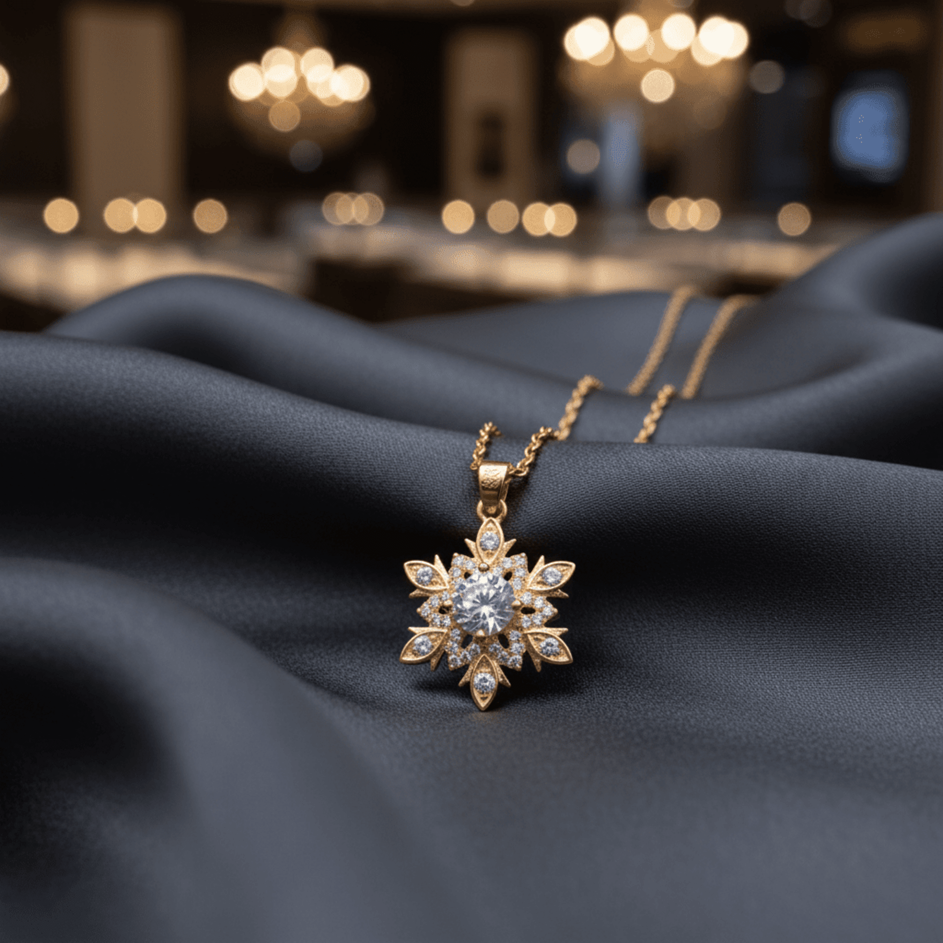 Collar Copo de Nieve – Acero Quirúrgico - 1