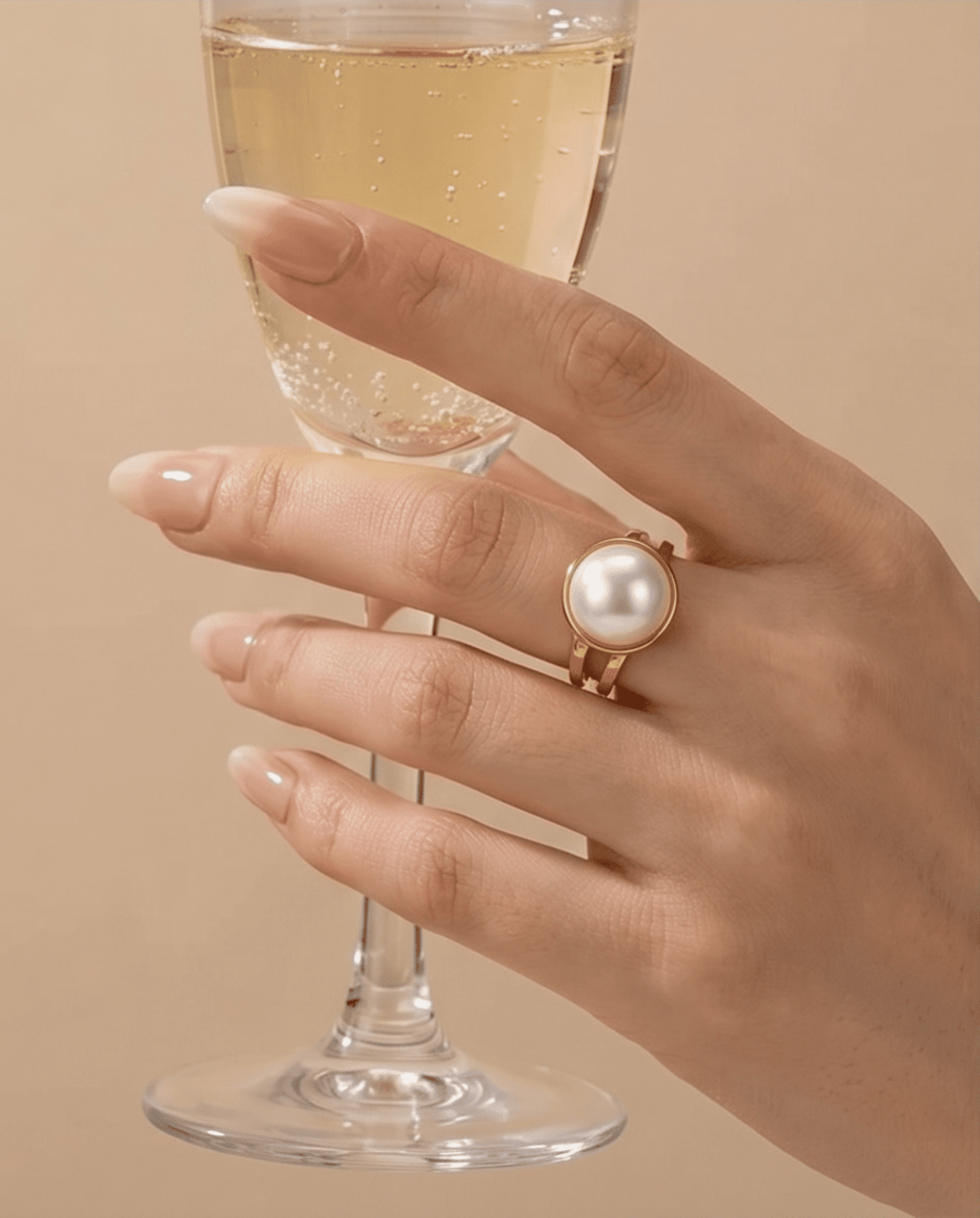 Anillo Pearl Aura – Elegancia atemporal con perla protagonista - 5