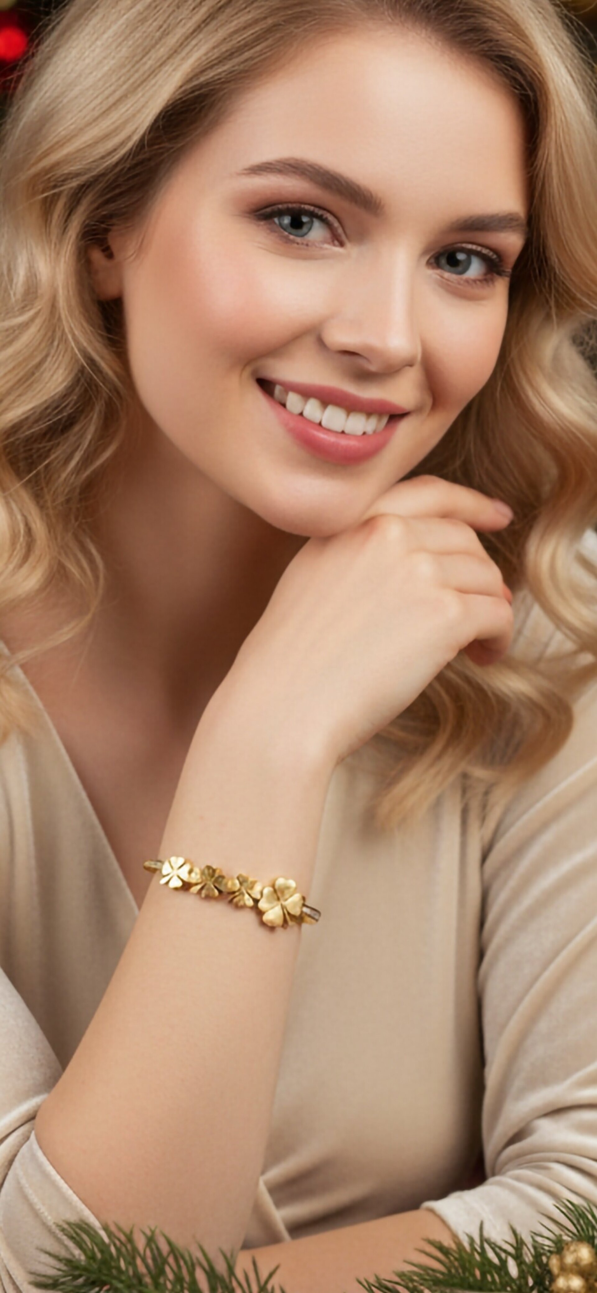 Brazalete Fortuna Aurea – Acero Quirúrgico - 2