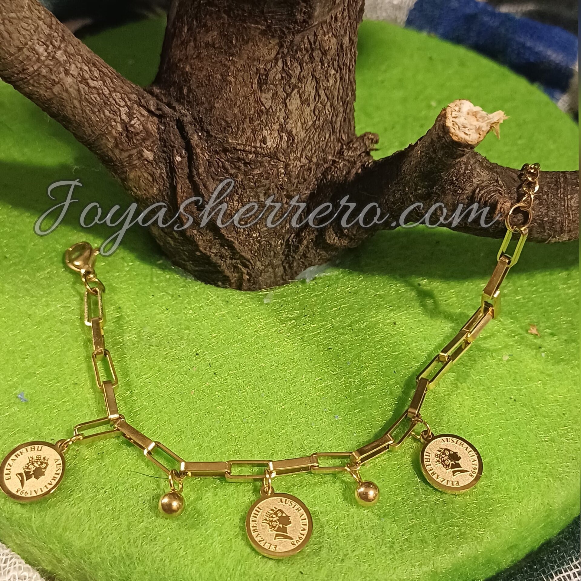 Pulsera Monedas Isabelinas Gold - 10