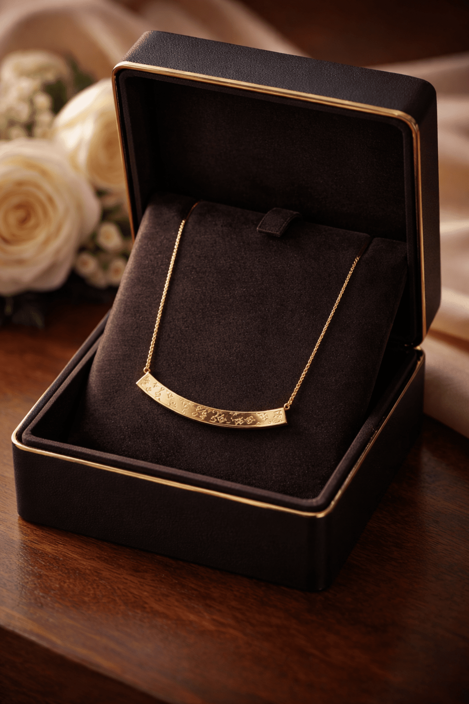 Gargantilla Aurea Signum – Acero Quirúrgico Dorado - 3