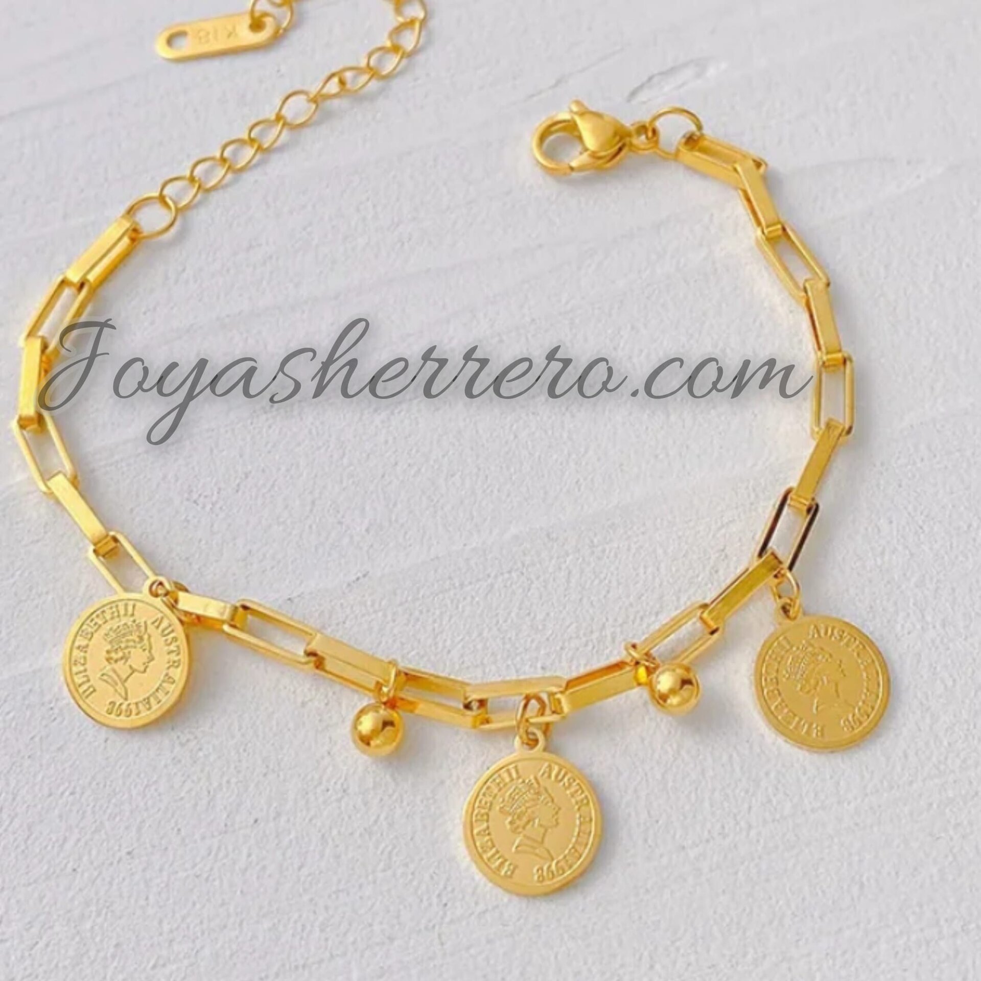 Pulsera Monedas Isabelinas Gold - 2