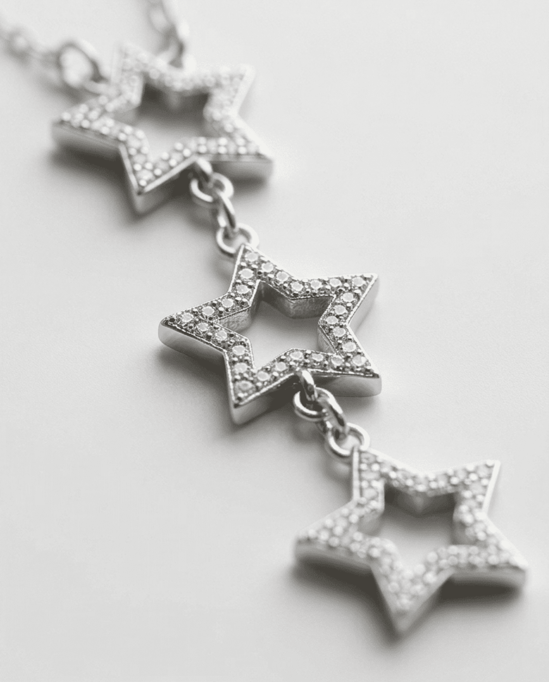 Stellar Shine – Collar de Estrellas en Acero Quirúrgico 316L - 4