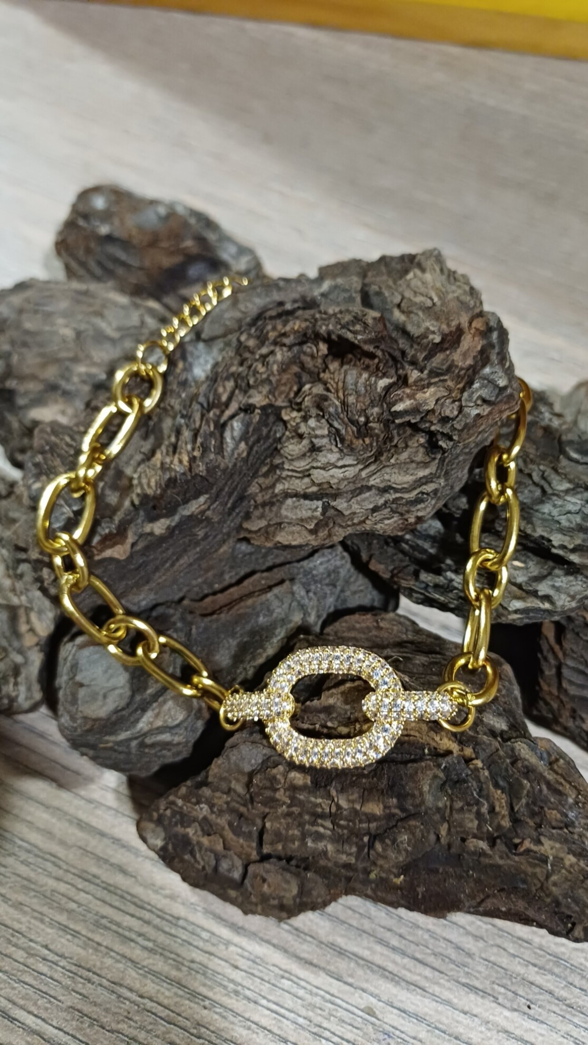 Pulsera Eslabón Brillante Leonor - 3