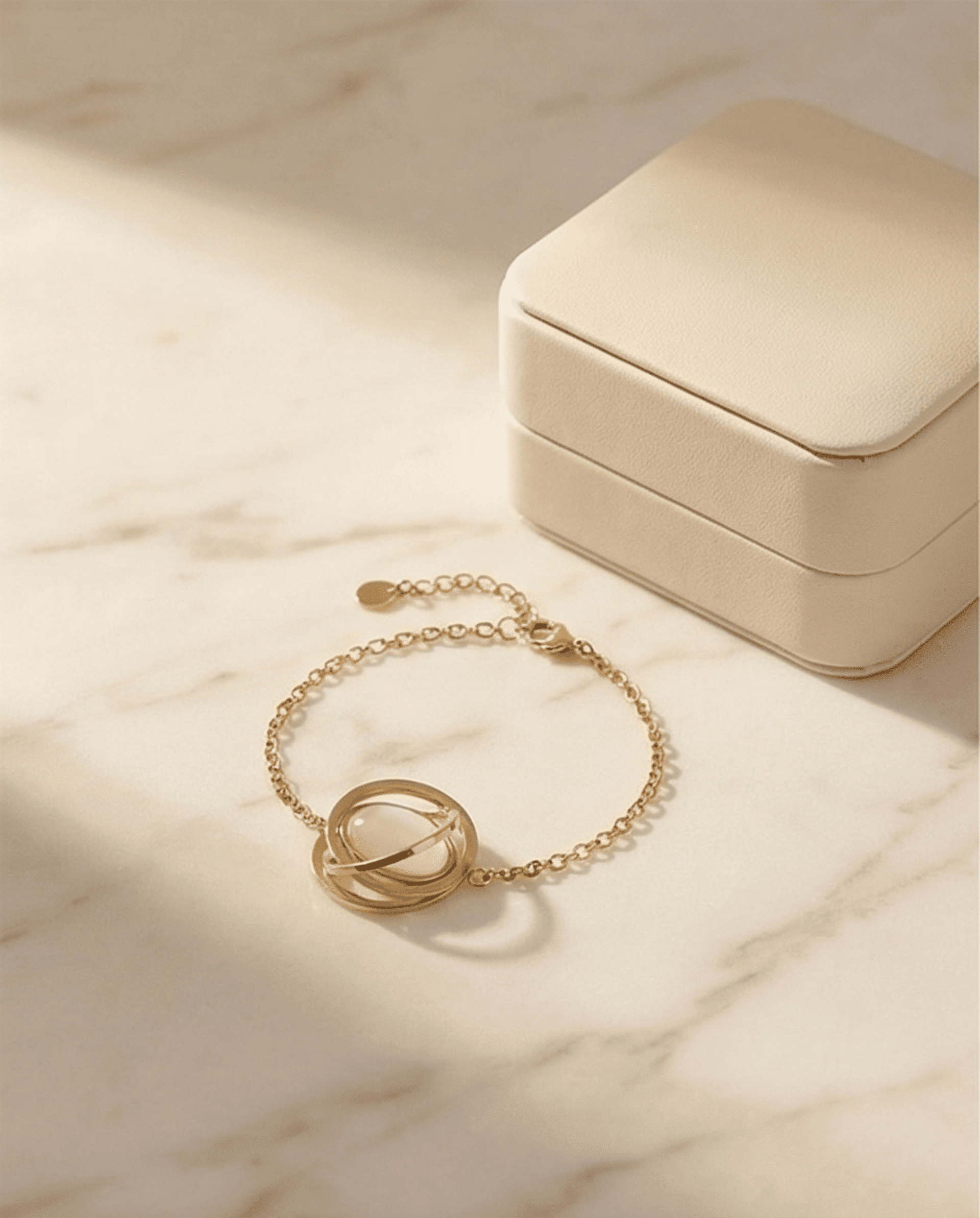 Pulsera Astra Luxe - Chapada oro 18klt - 3