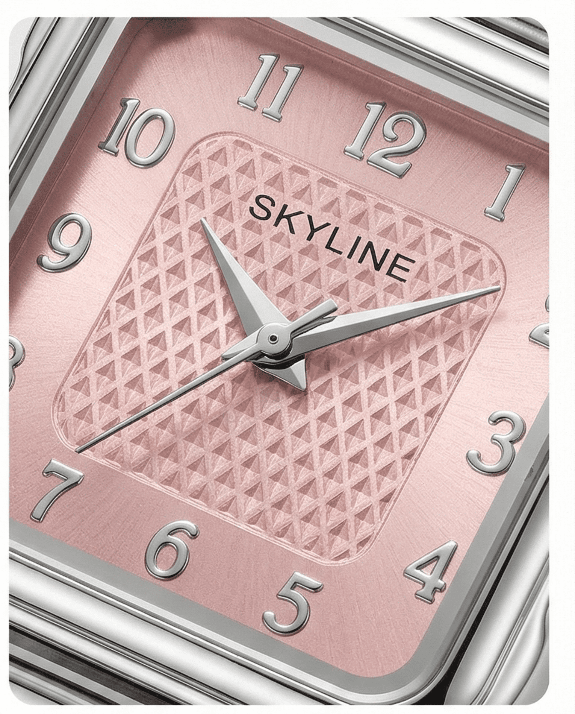 Reloj de Mujer Skyline – Elegancia en Rosa y Acero - 5