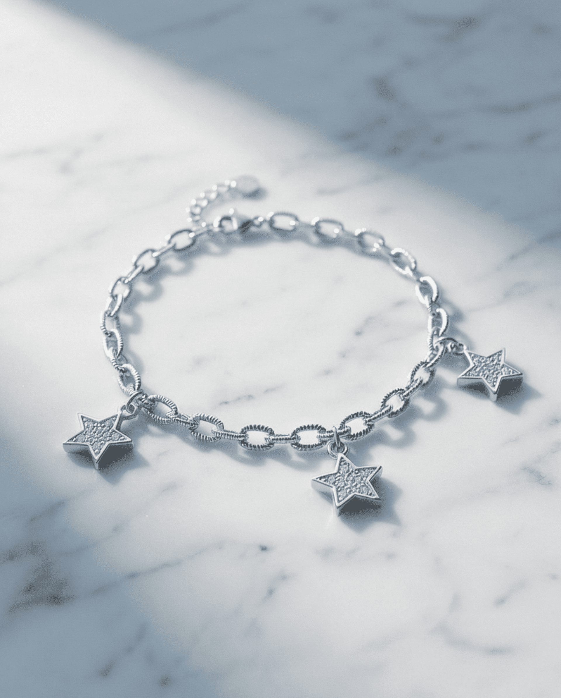 Pulsera Estrellas de Luz - Acero 316L - 4