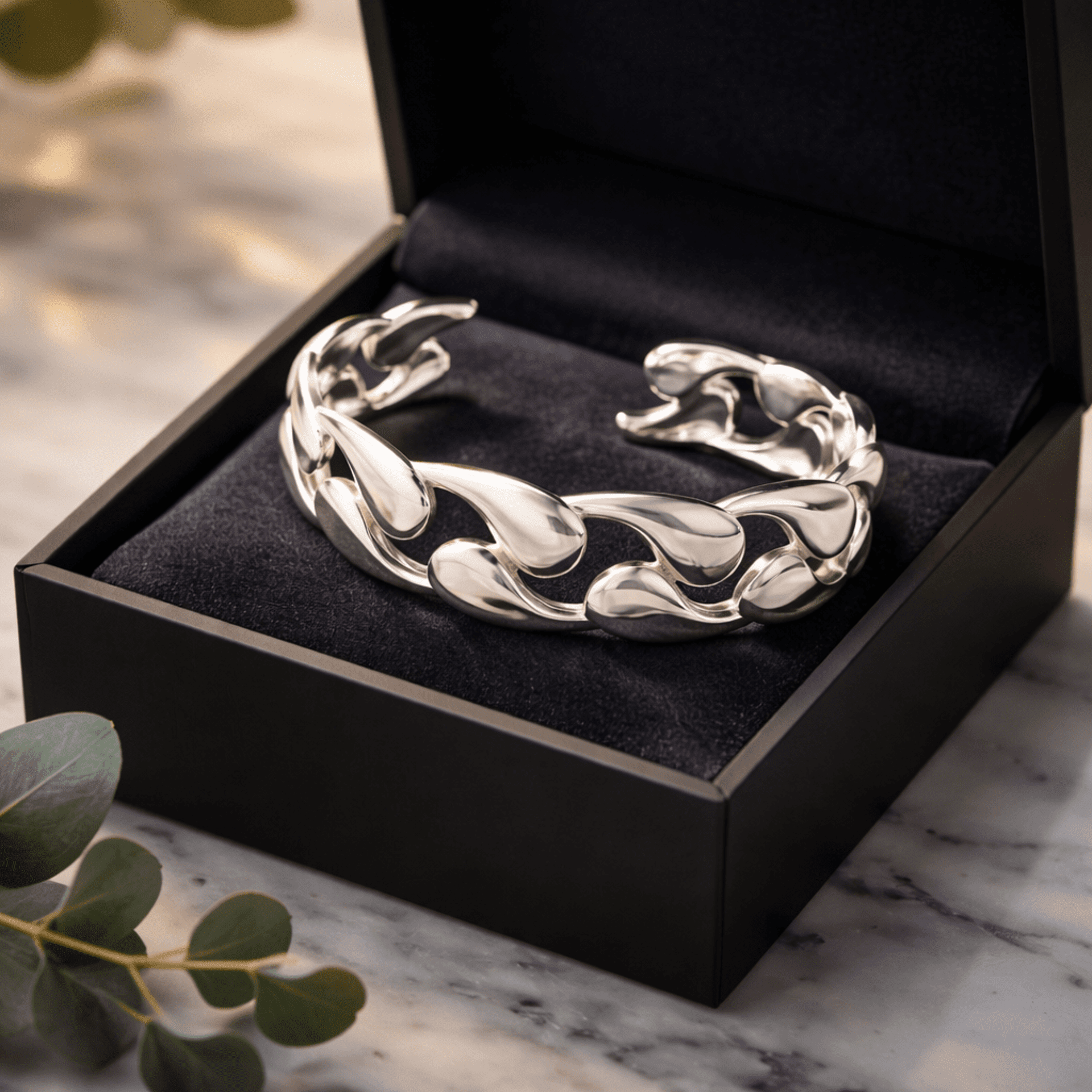 Pulsera Lazo de Plata – Fuerza y Estilo Atemporal - 4