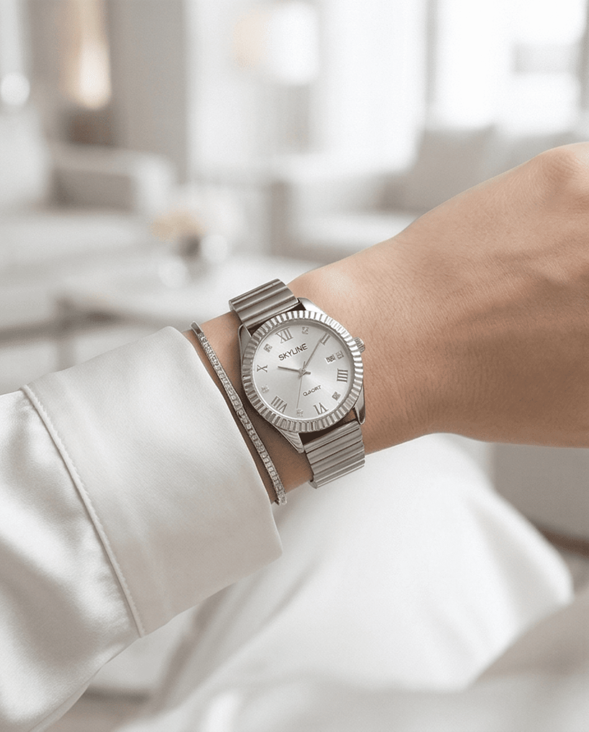 Reloj Skyline Mujer – Brillo, elegancia y precisión - 2