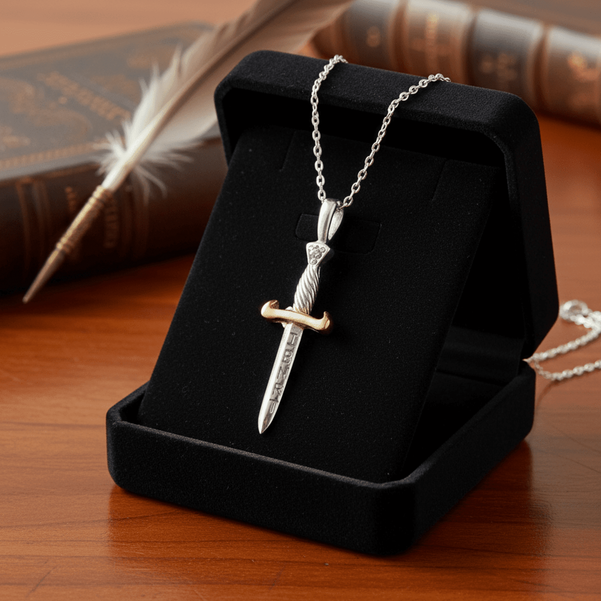 Collar Daga Liberty acero quirúrgico - 4