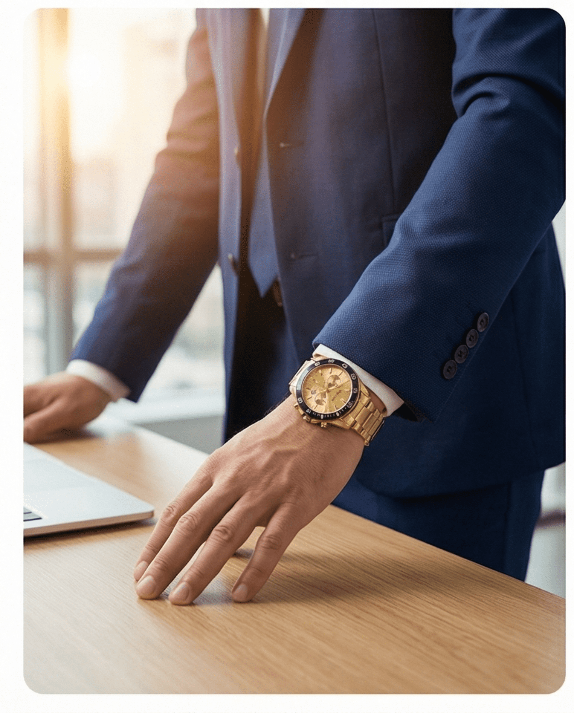 Reloj Skyline Cronógrafo Oro - Modelo Bayrom - 2