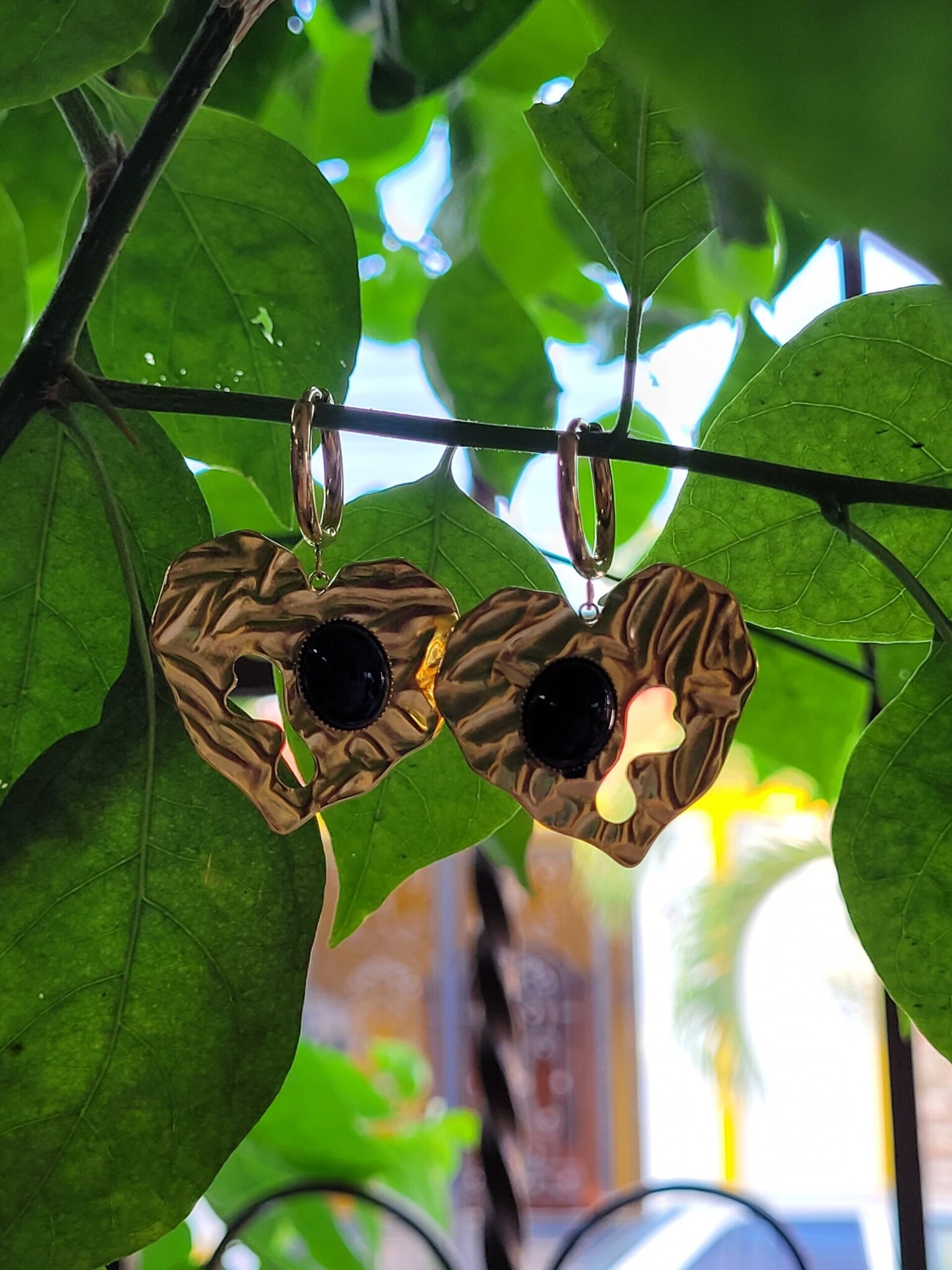 Pendientes Steel Heart - 2
