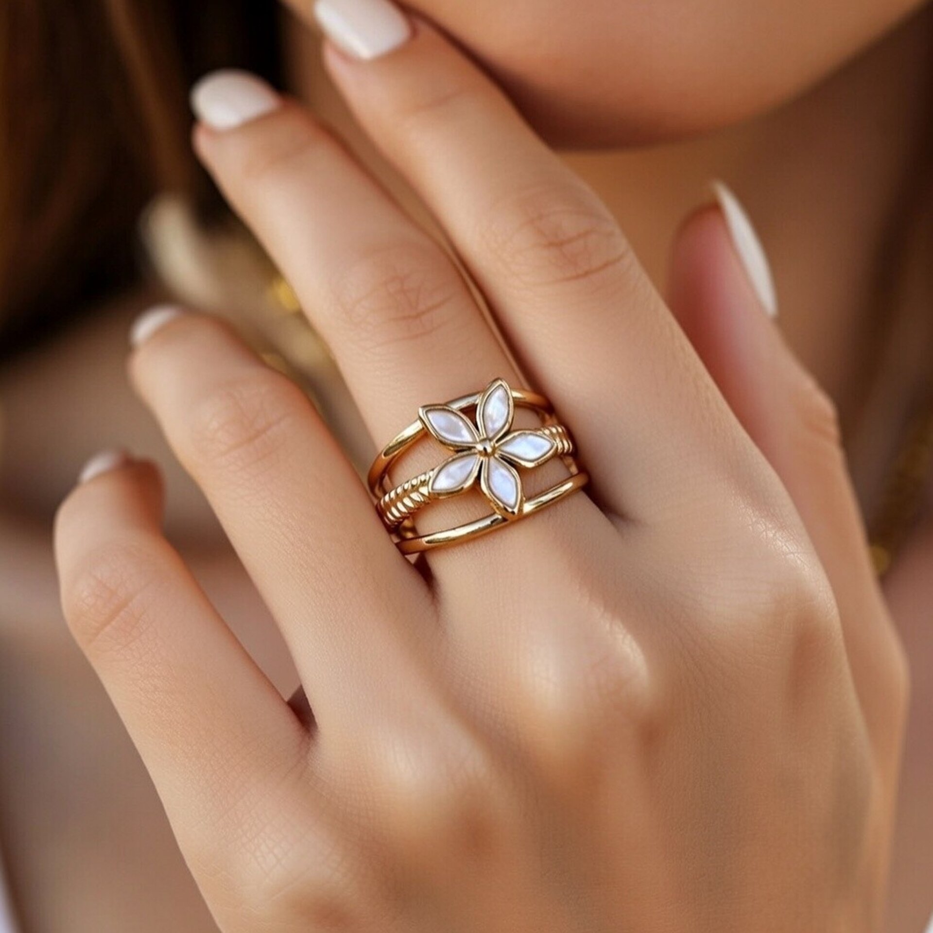 Anillo Flor de Luz - 2