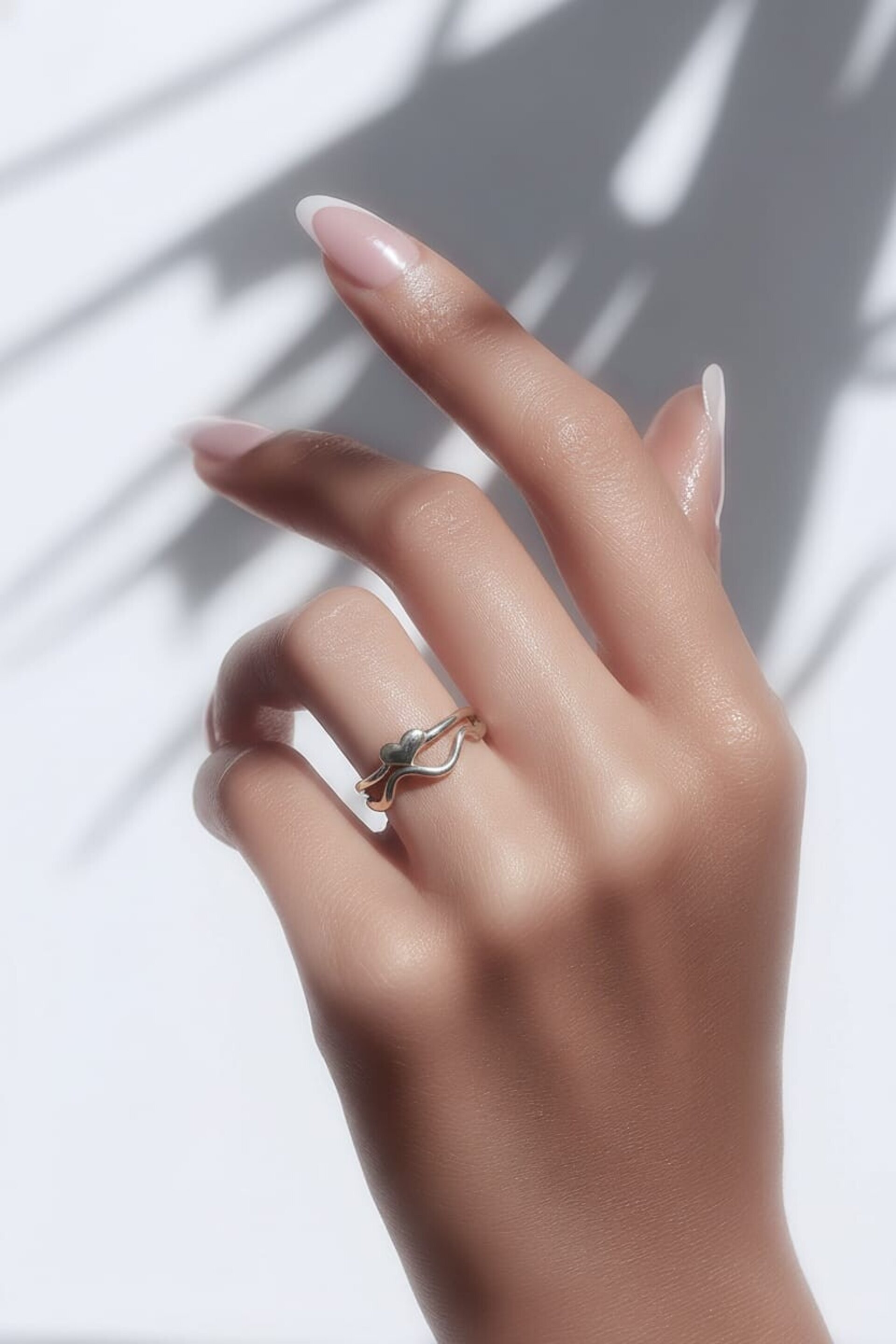 Anillo Ola de Amor – Acero Quirúrgico Ajustable - 4