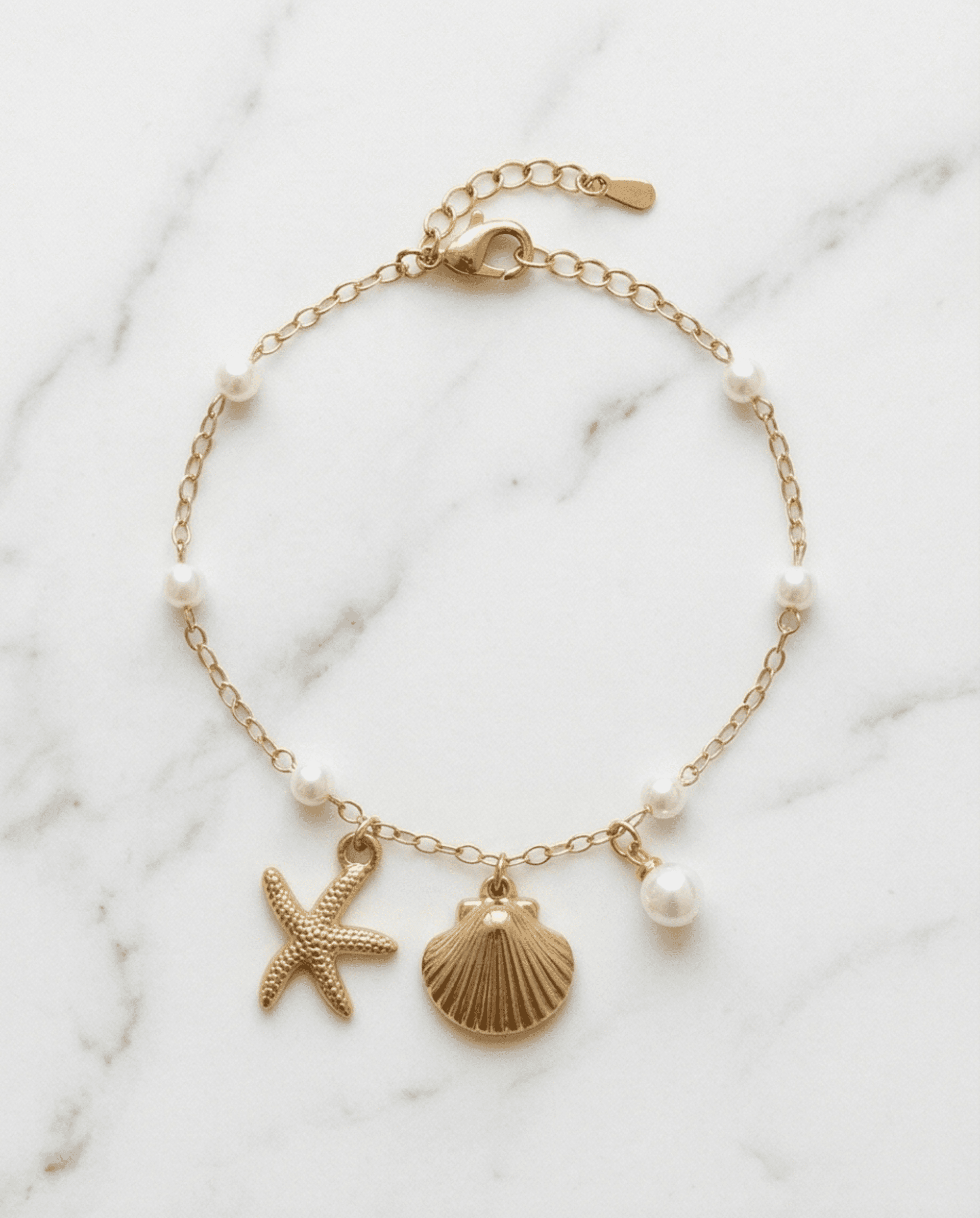 Pulsera Sea Pearl Charm – Elegancia marina en versión minimalista - 1