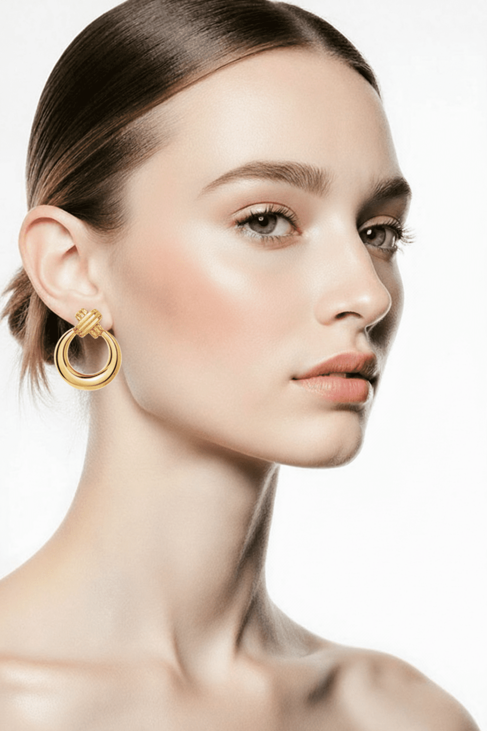 Pendientes Aurea Nudo Eterno - 2