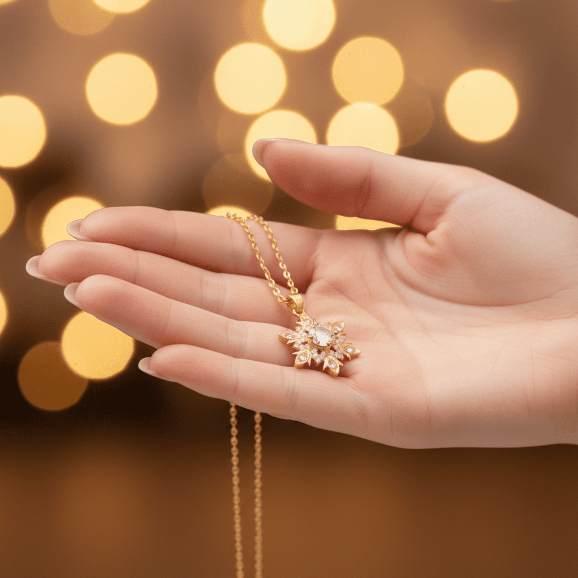 Collar Copo de Nieve – Acero Quirúrgico - 5