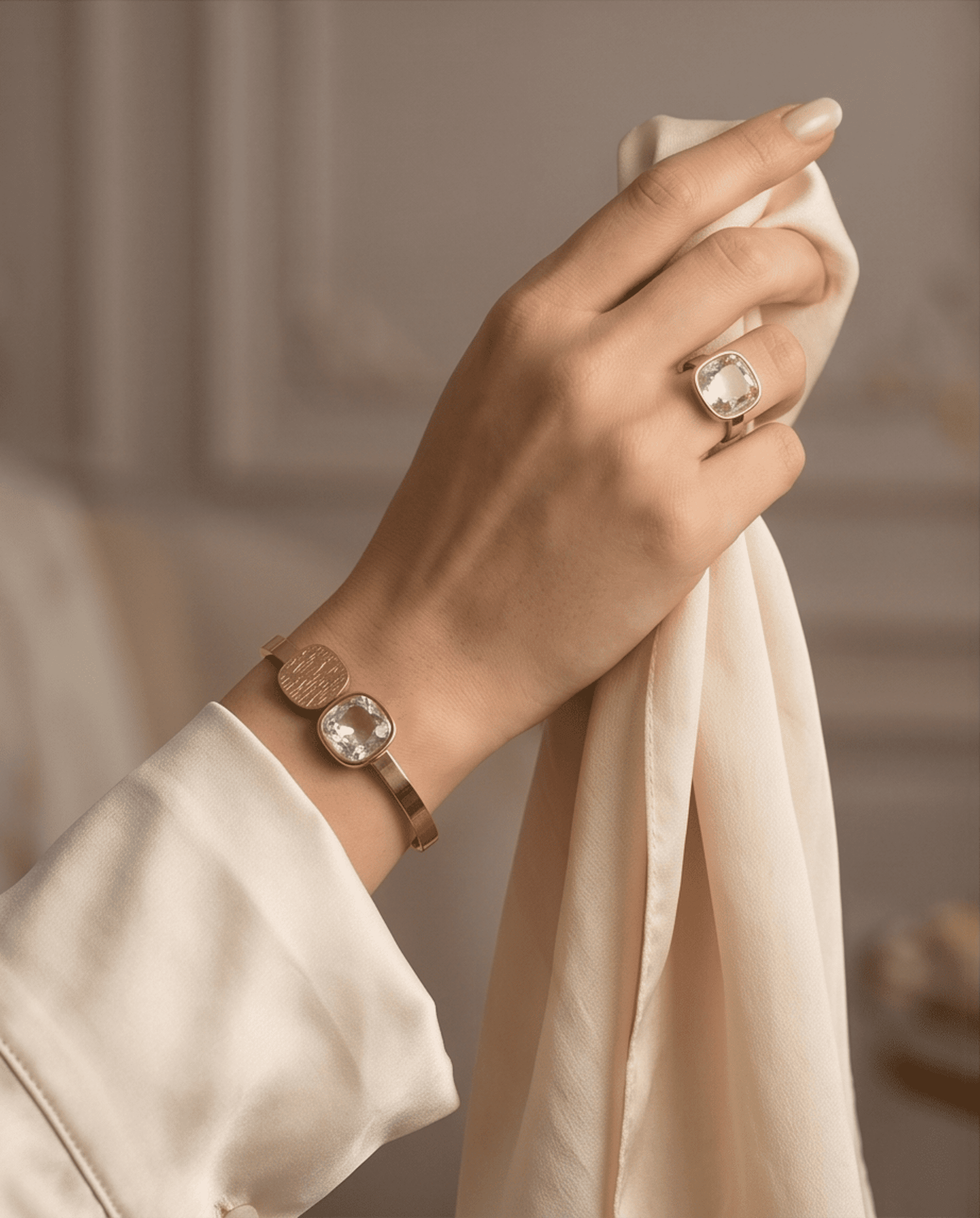 Set de Joyas Luxury – Oro 18K con Circonitas Premium - 4