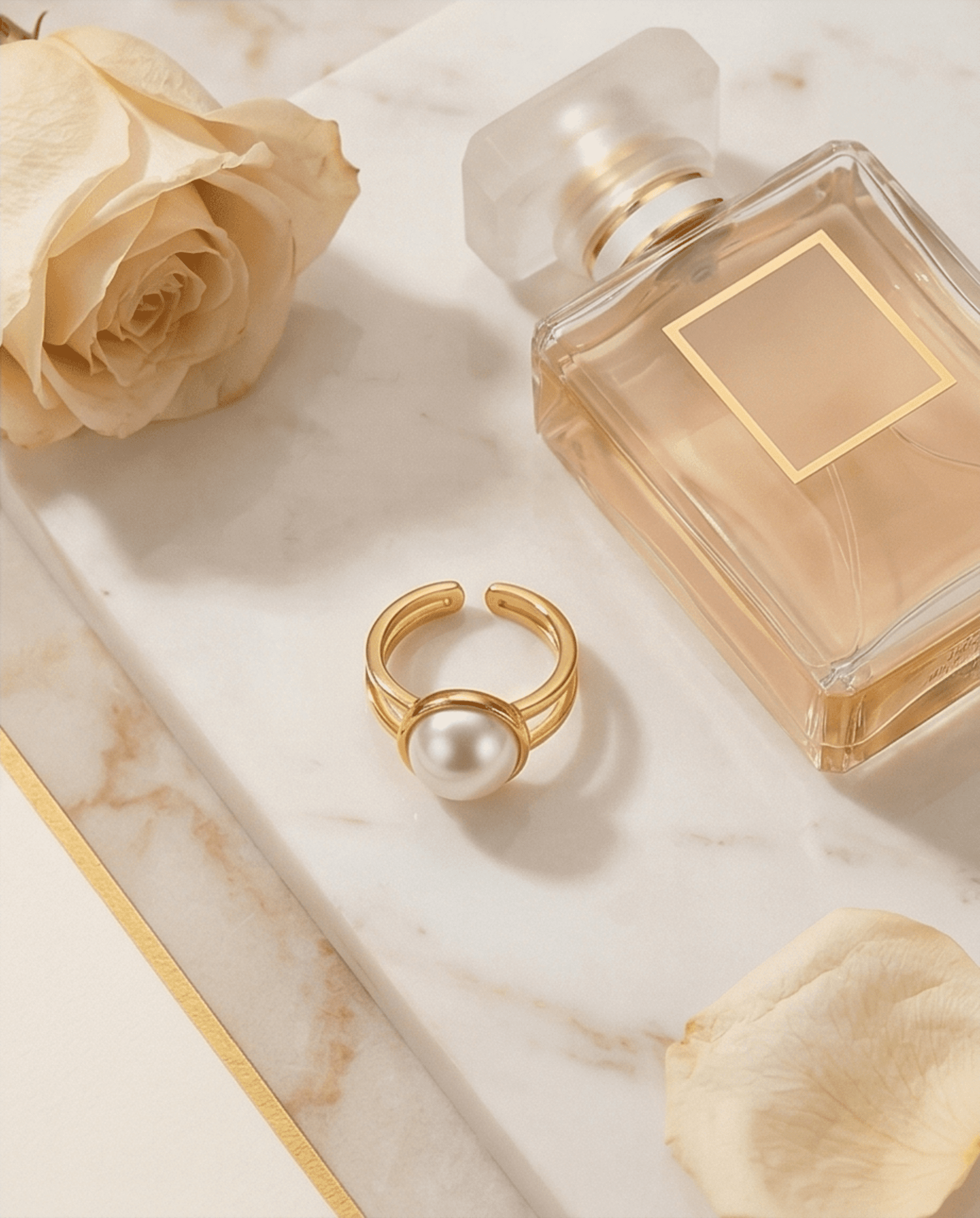 Anillo Pearl Aura – Elegancia atemporal con perla protagonista - 4