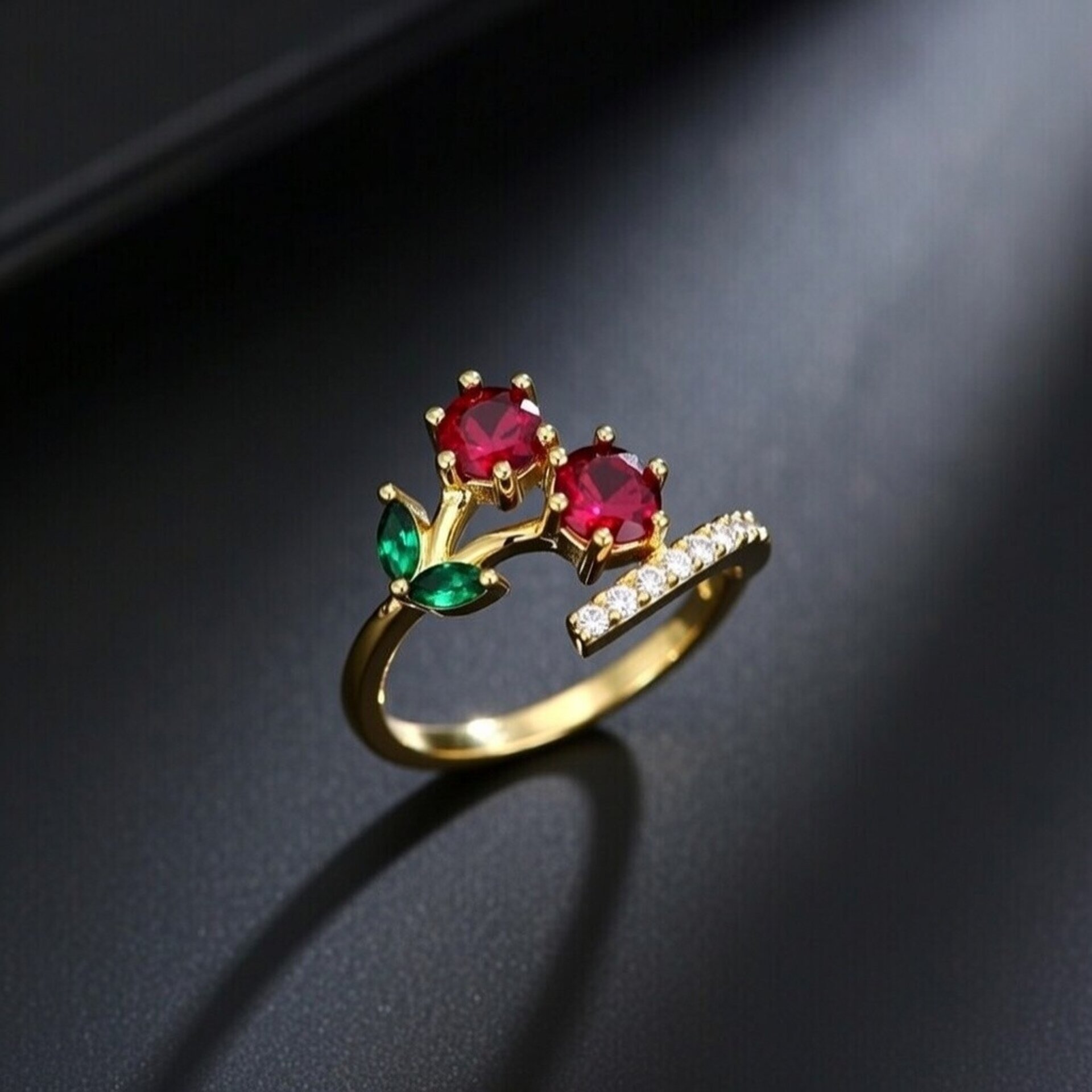 Anillo Ajustable Cherry Love - 4
