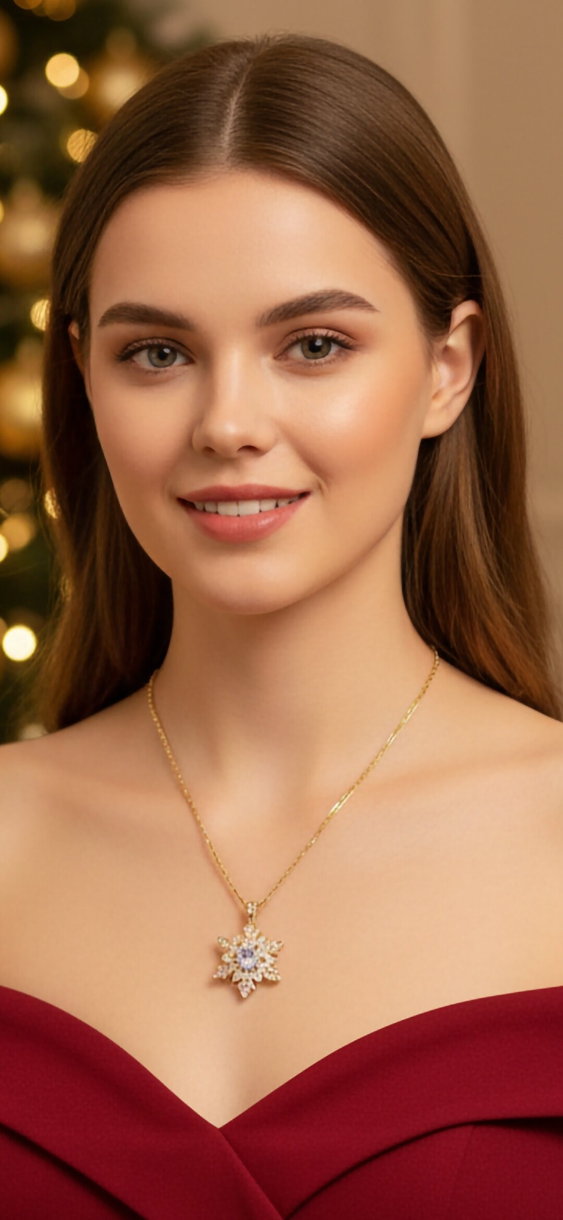 Collar Luminaria Celeste – Acero Quirúrgico - 4