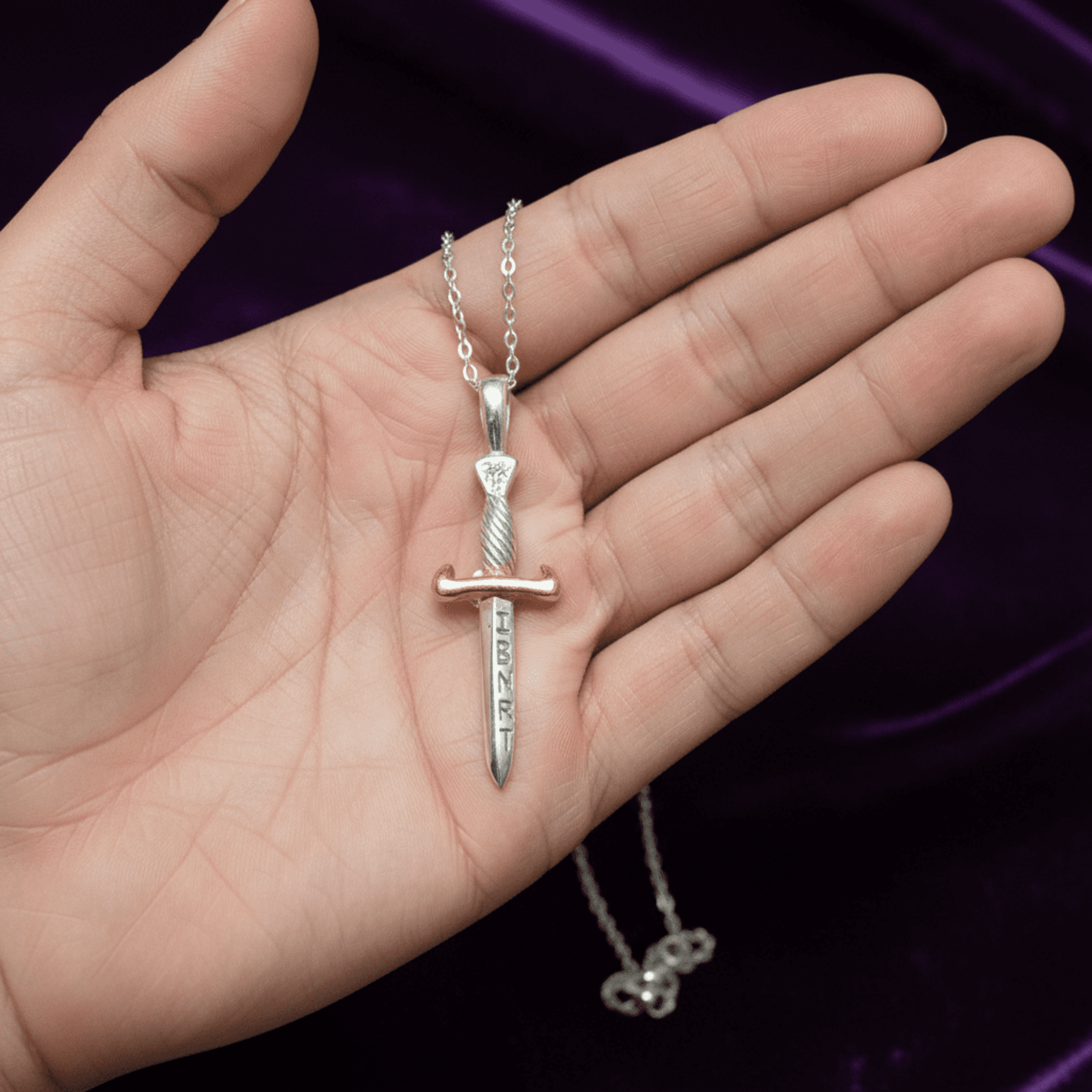 Collar Daga Liberty acero quirúrgico - 3