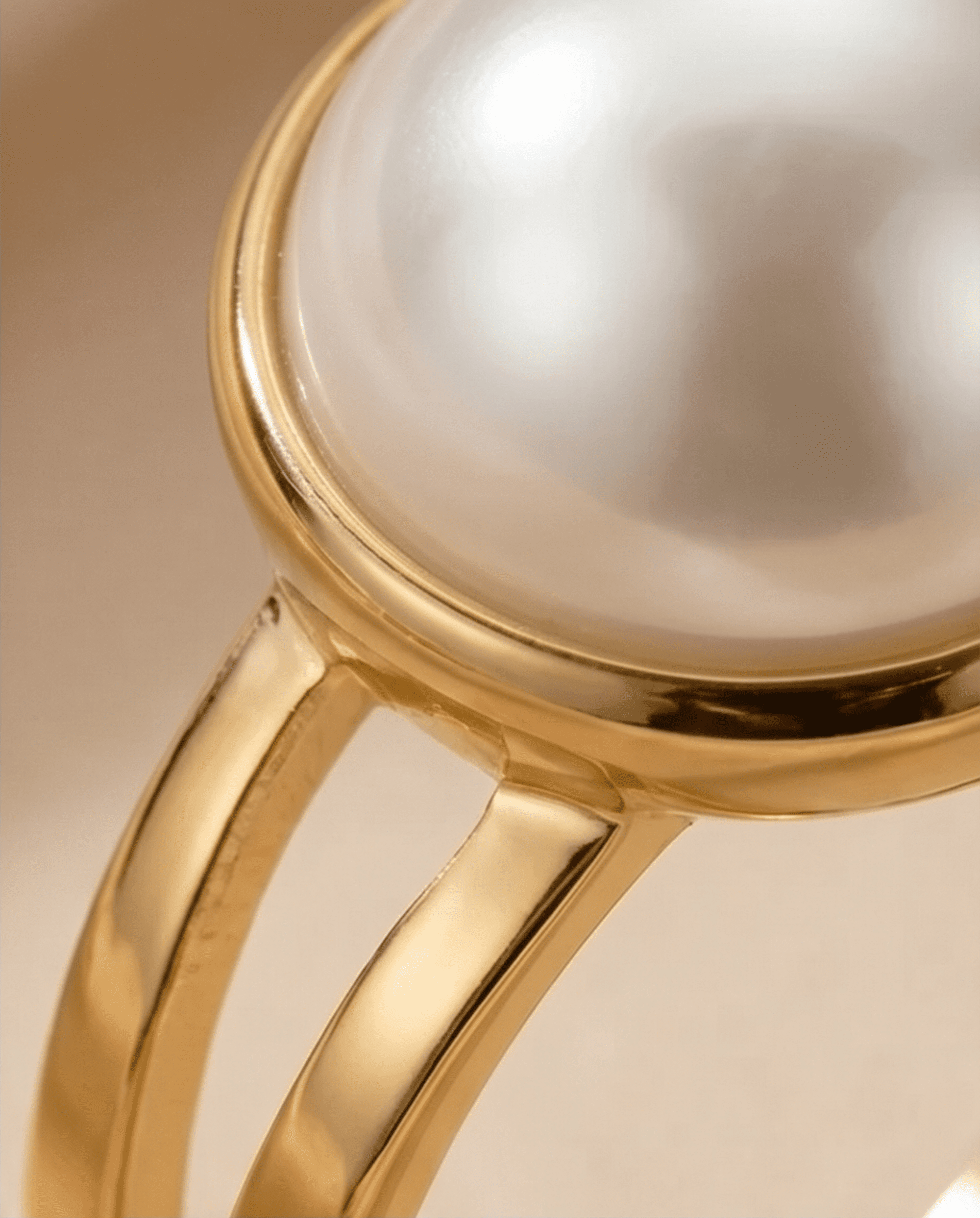 Anillo Pearl Aura – Elegancia atemporal con perla protagonista - 2