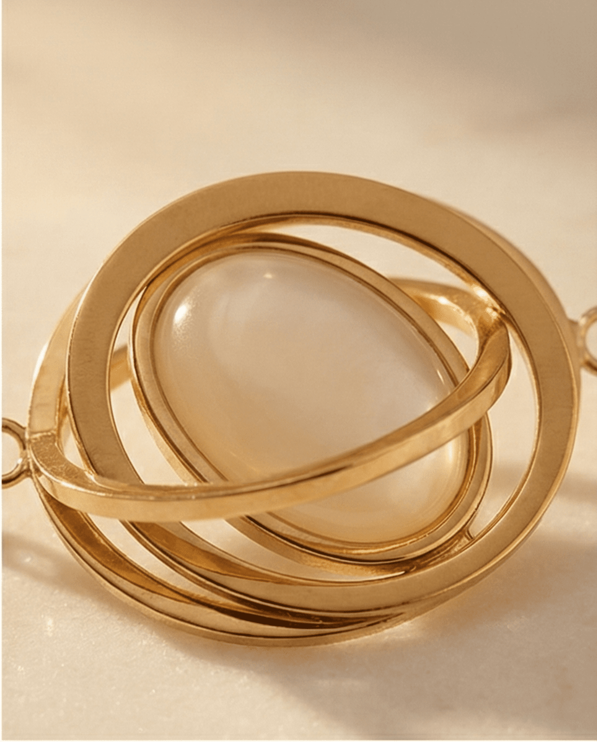 Pulsera Astra Luxe - Chapada oro 18klt - 4