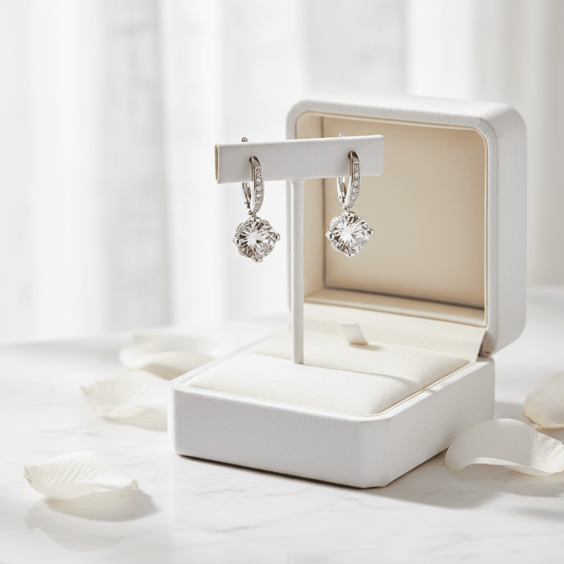 Pendientes de acero quirúrgico con circonita | Elegantes y brillantes - 2