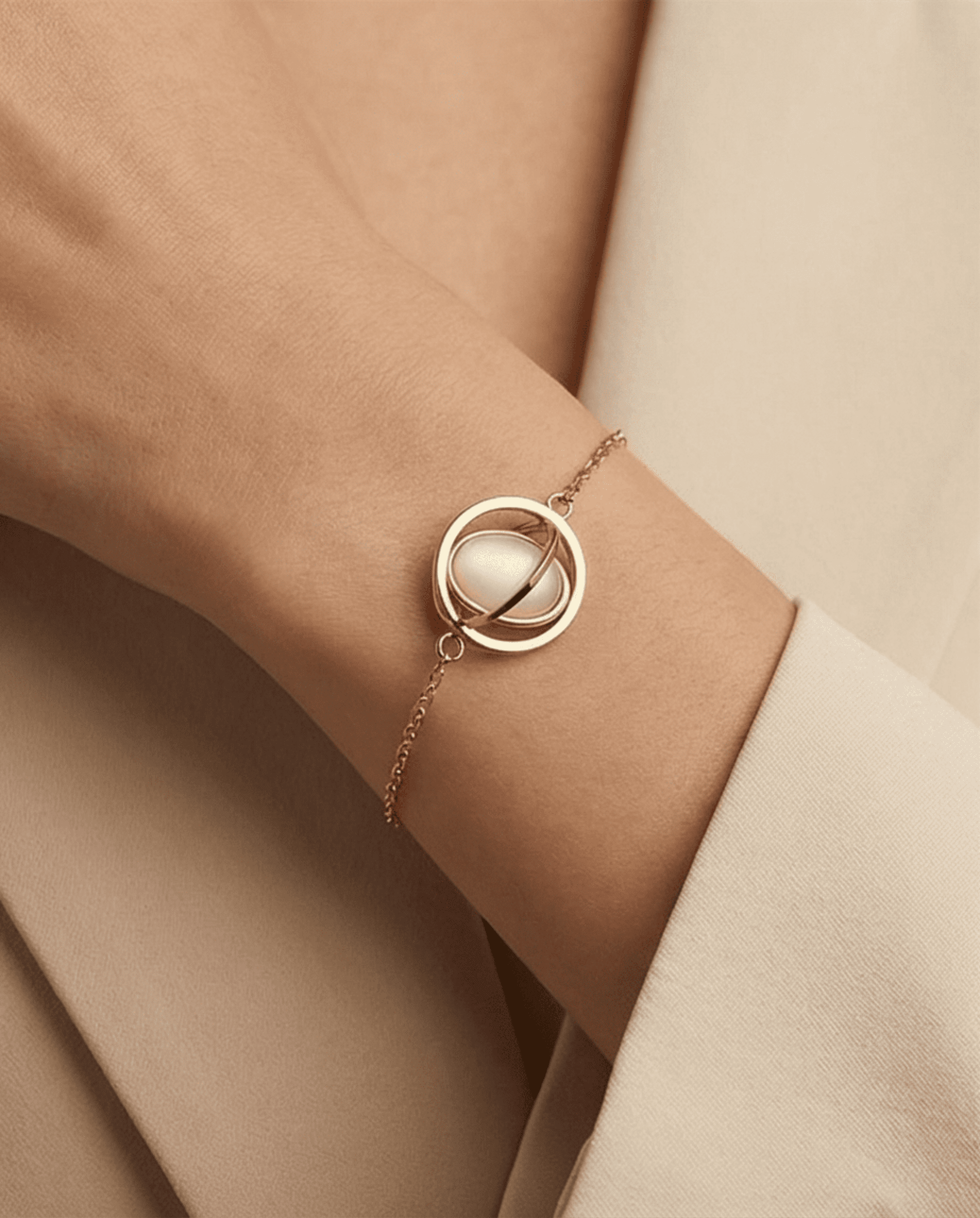 Pulsera Astra Luxe - Chapada oro 18klt - 2