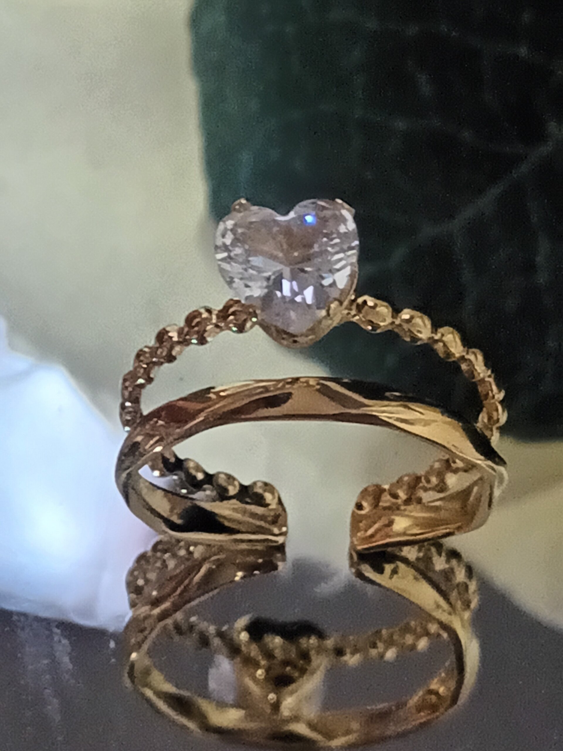 Anillo Corazón de Aurora - 3