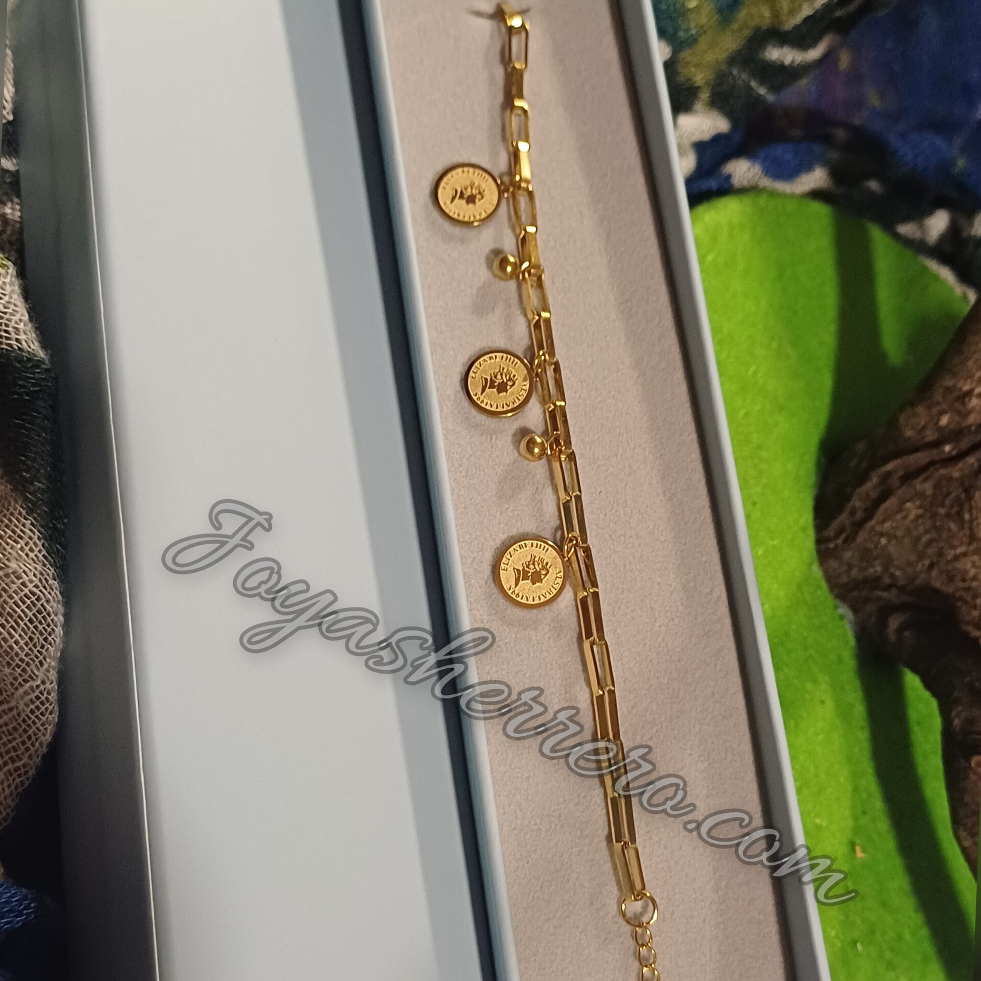 Pulsera Monedas Isabelinas Gold - 5