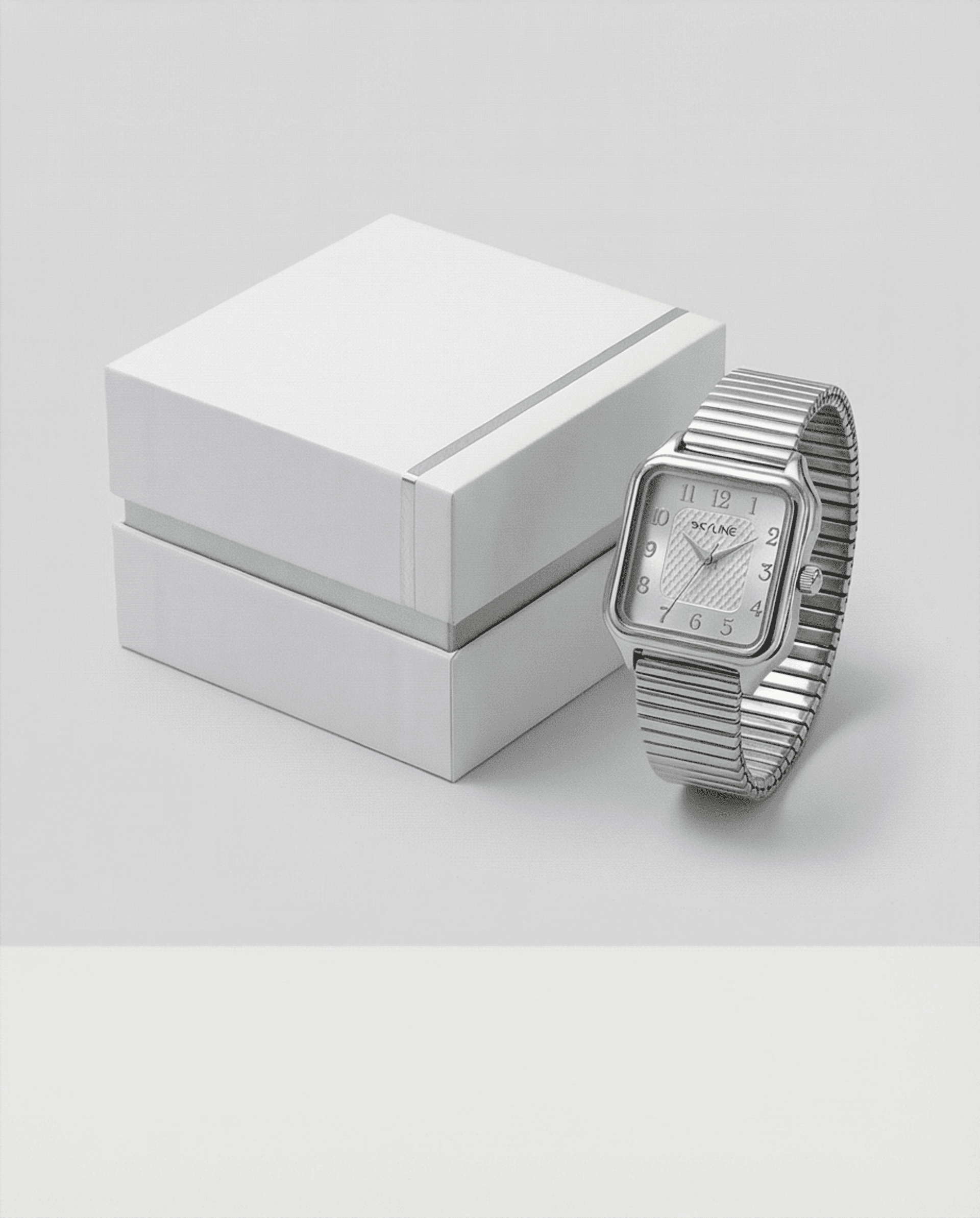 Reloj de Mujer Skyline – Sofisticación en Acero Plateado - 3