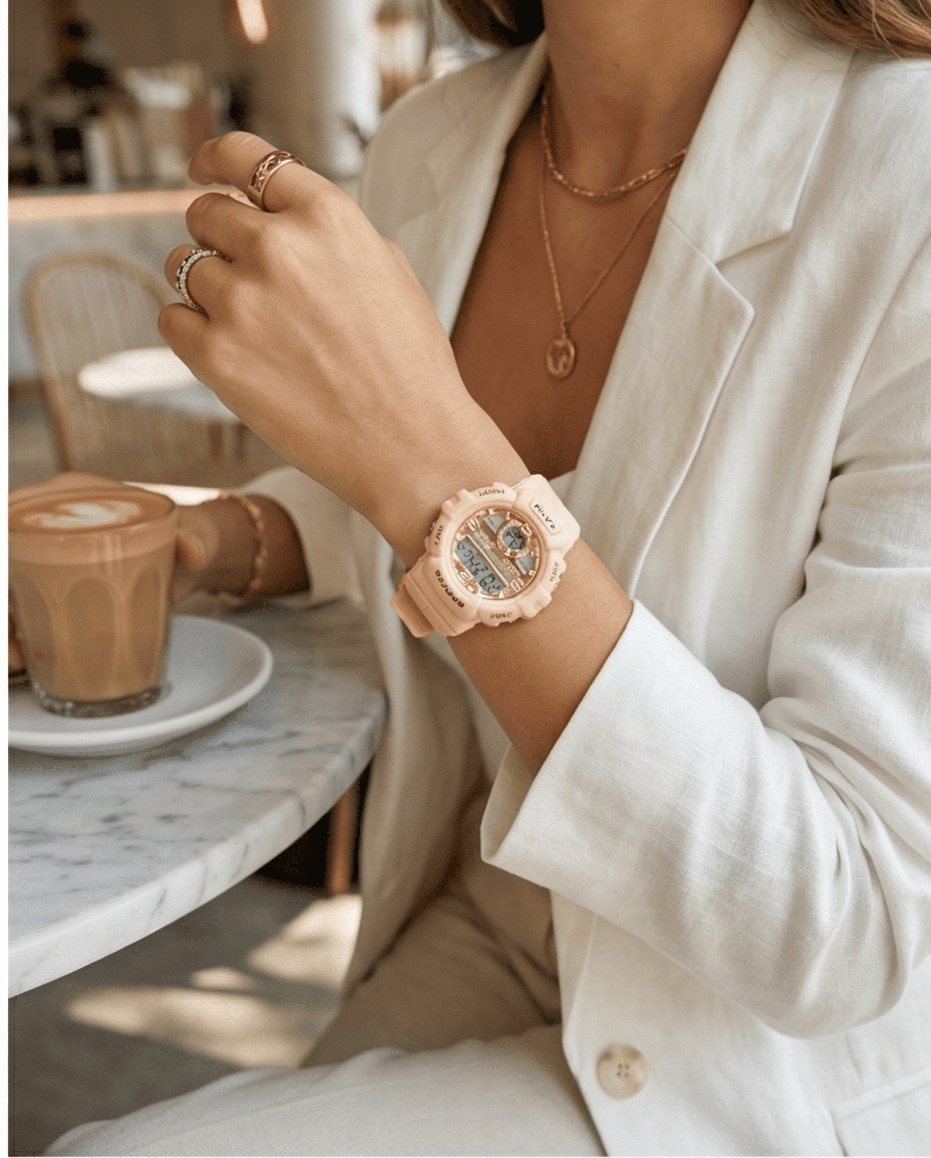 Reloj Digital Deportivo Mujer S-SPORTS Modelo S-625 – Color Rosa - 3