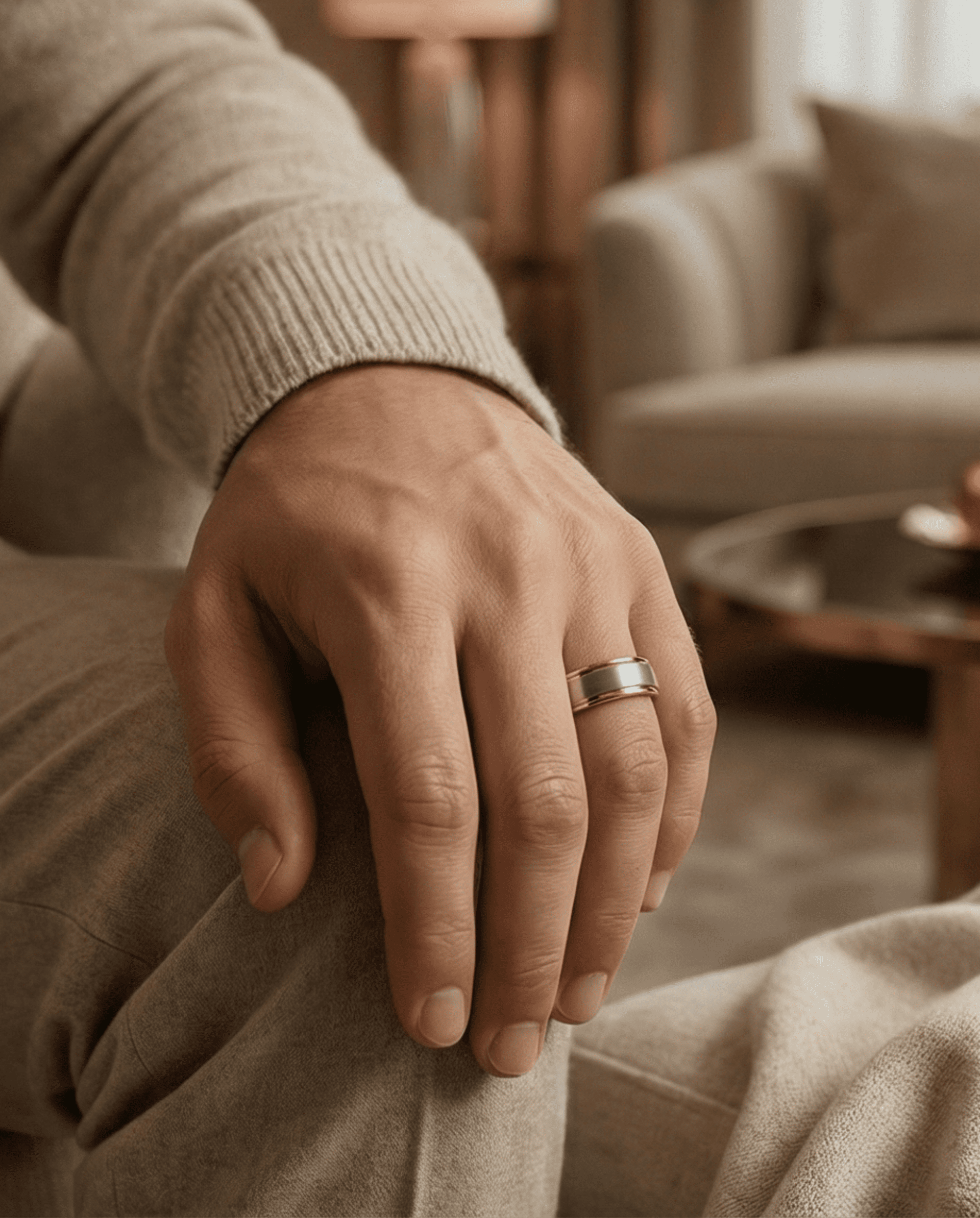 Alianzas Bicolor Premium - acero - oro 18klt - 3