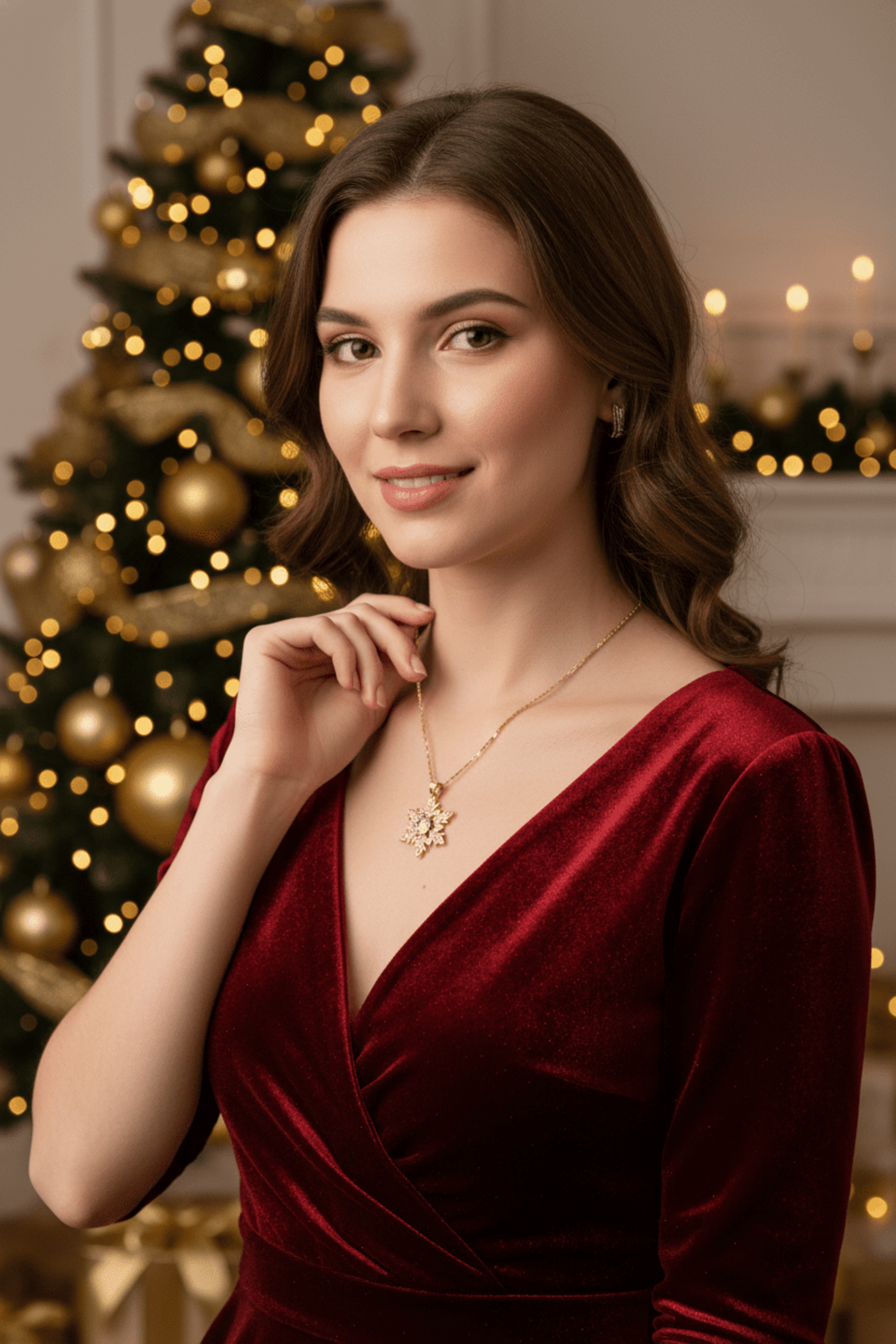 Collar Luminaria Celeste – Acero Quirúrgico - 3