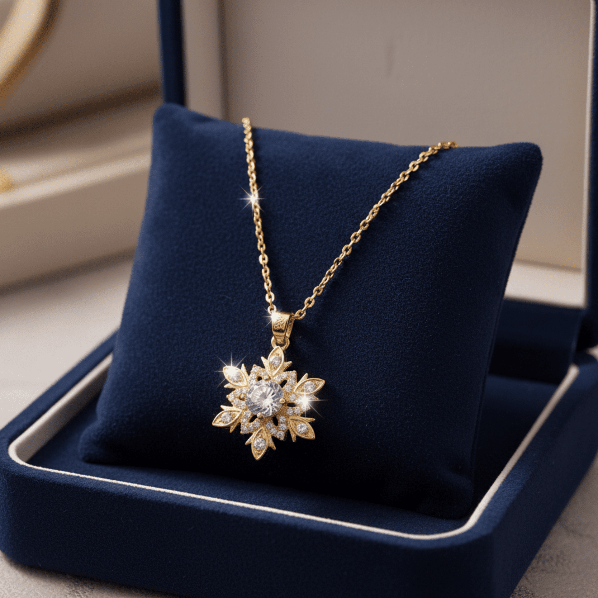 Collar Copo de Nieve – Acero Quirúrgico - 4