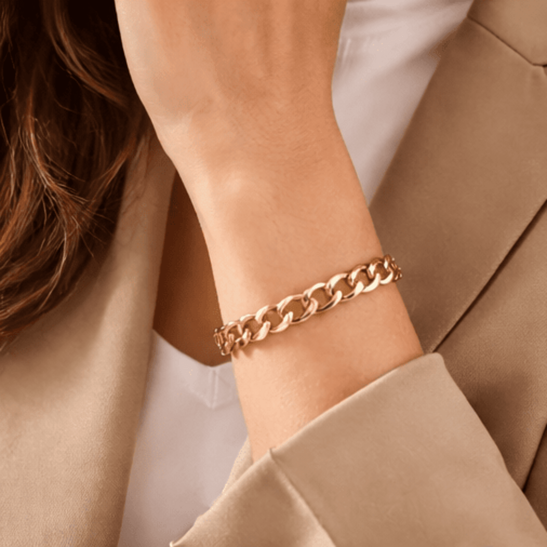 Pulsera Unisex Gold Steel – Minimalismo dorado para todos los estilos - 3