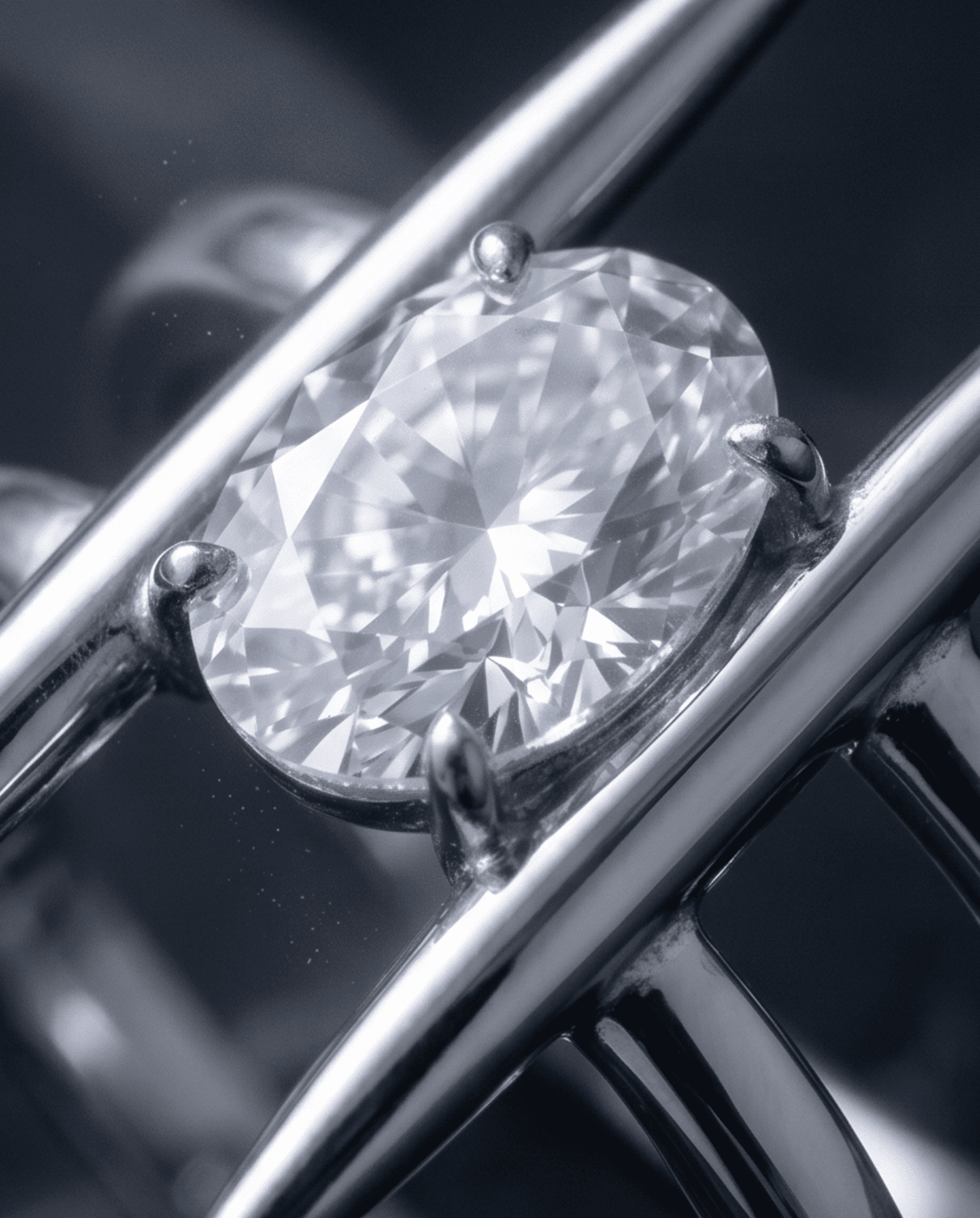 Anillo Ajustable Minimal Diamond – Acero Quirúrgico 316L - 2