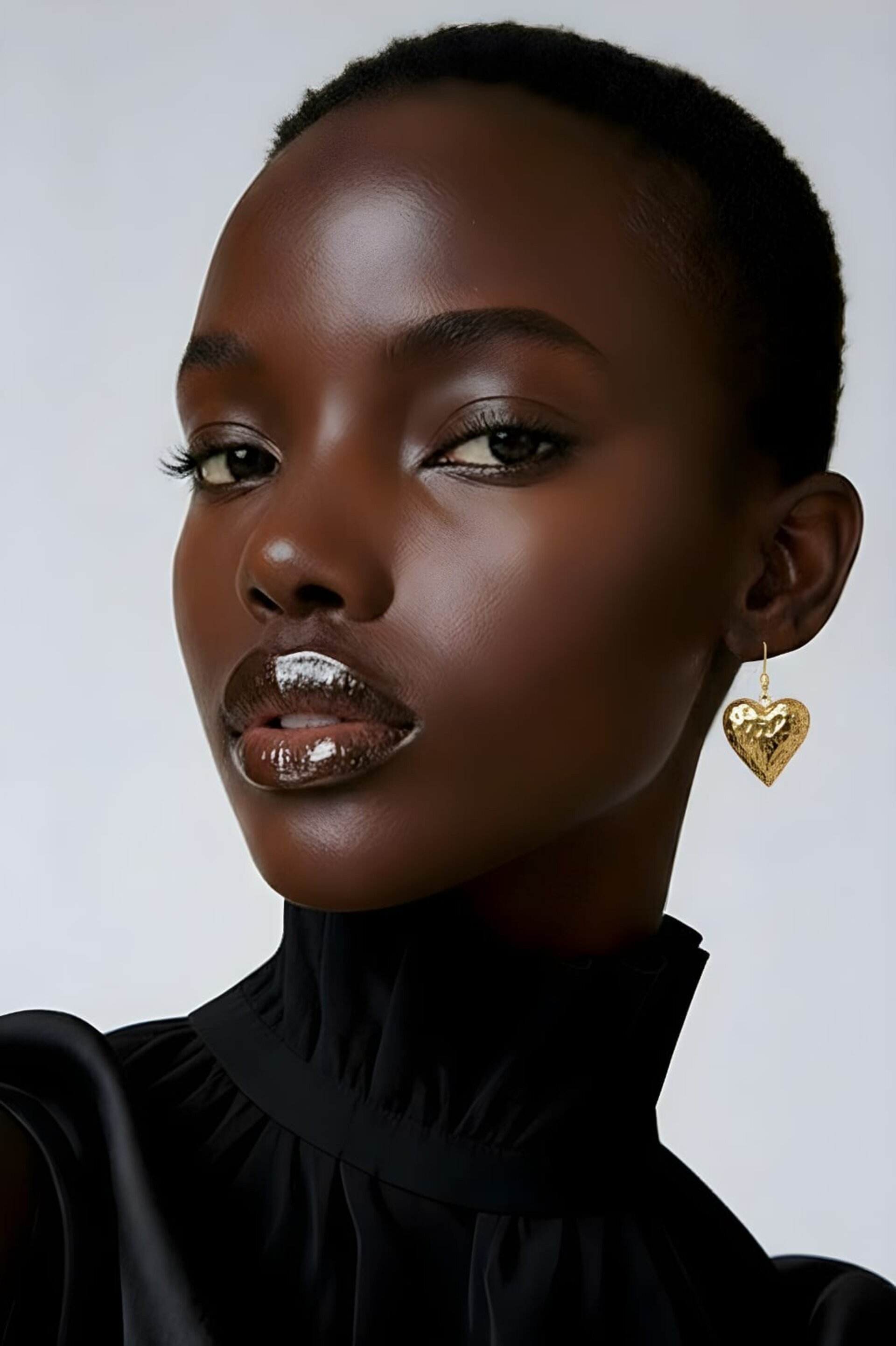 Pendientes Corazón Fundido - 2